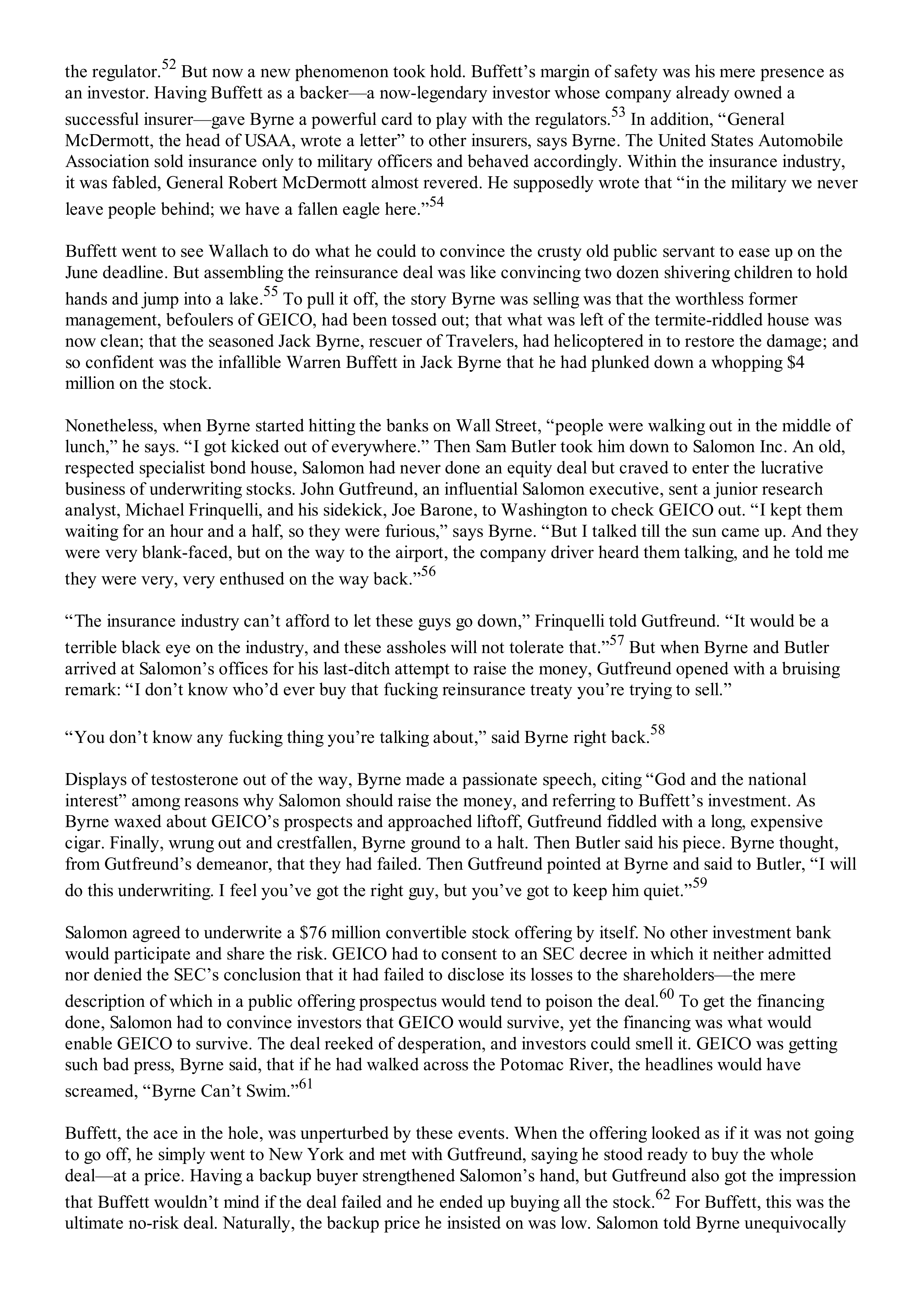 Berkshire Hathaway The Snowball Biography — page 271