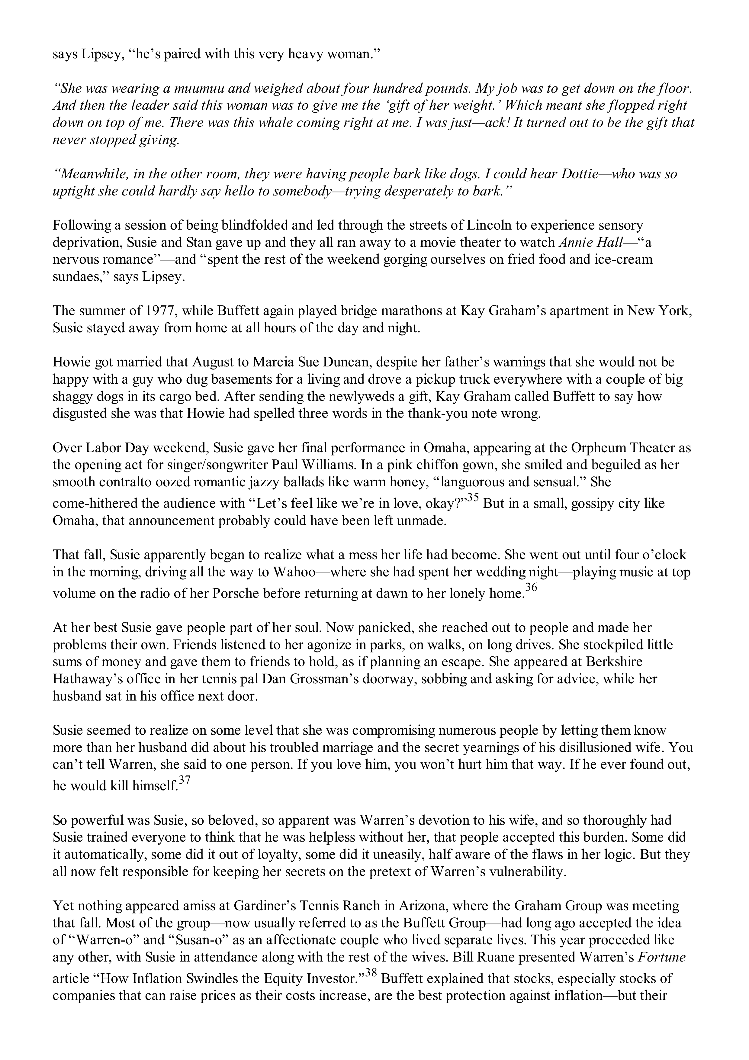 Berkshire Hathaway The Snowball Biography — page 280