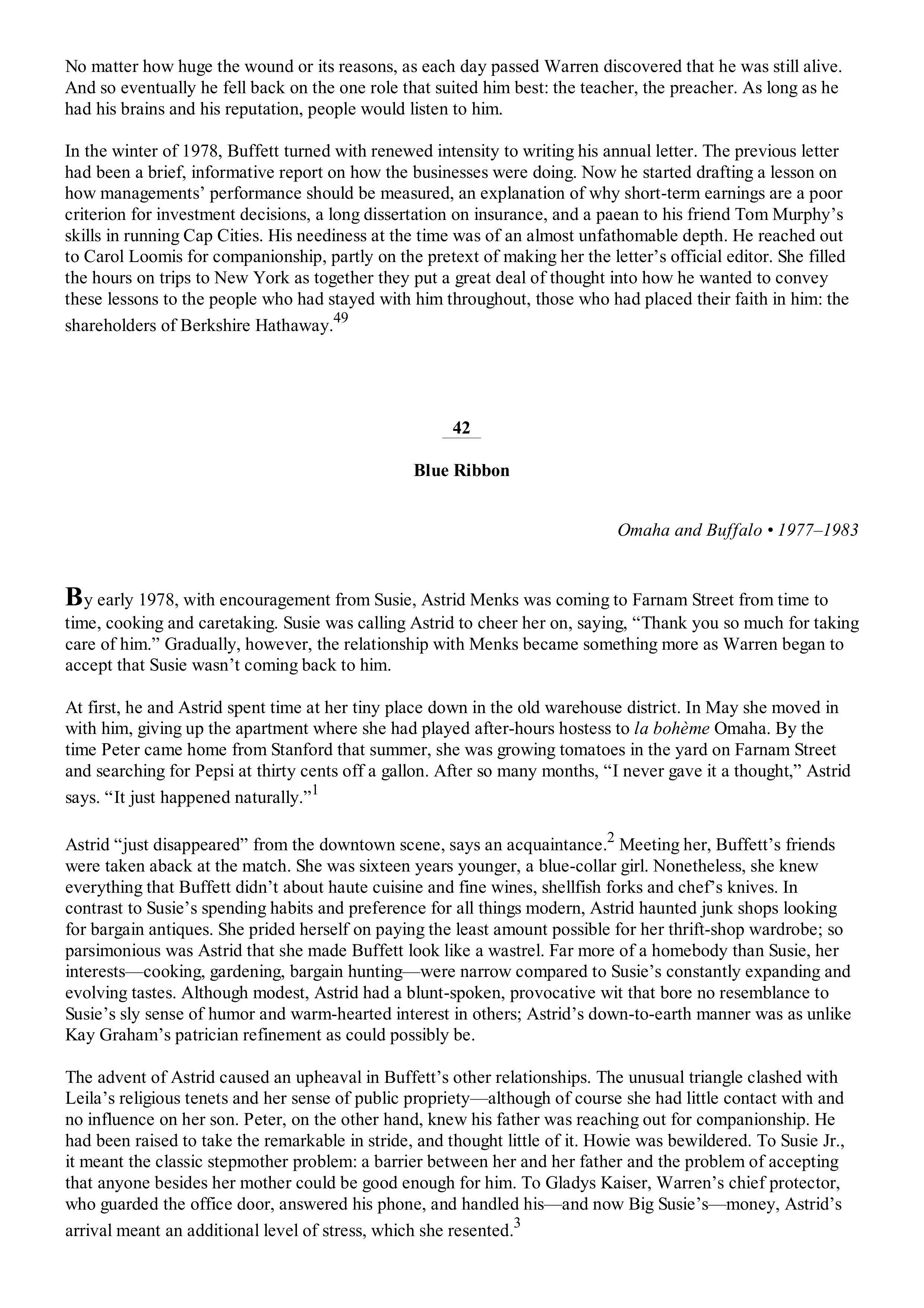 Berkshire Hathaway The Snowball Biography — page 284