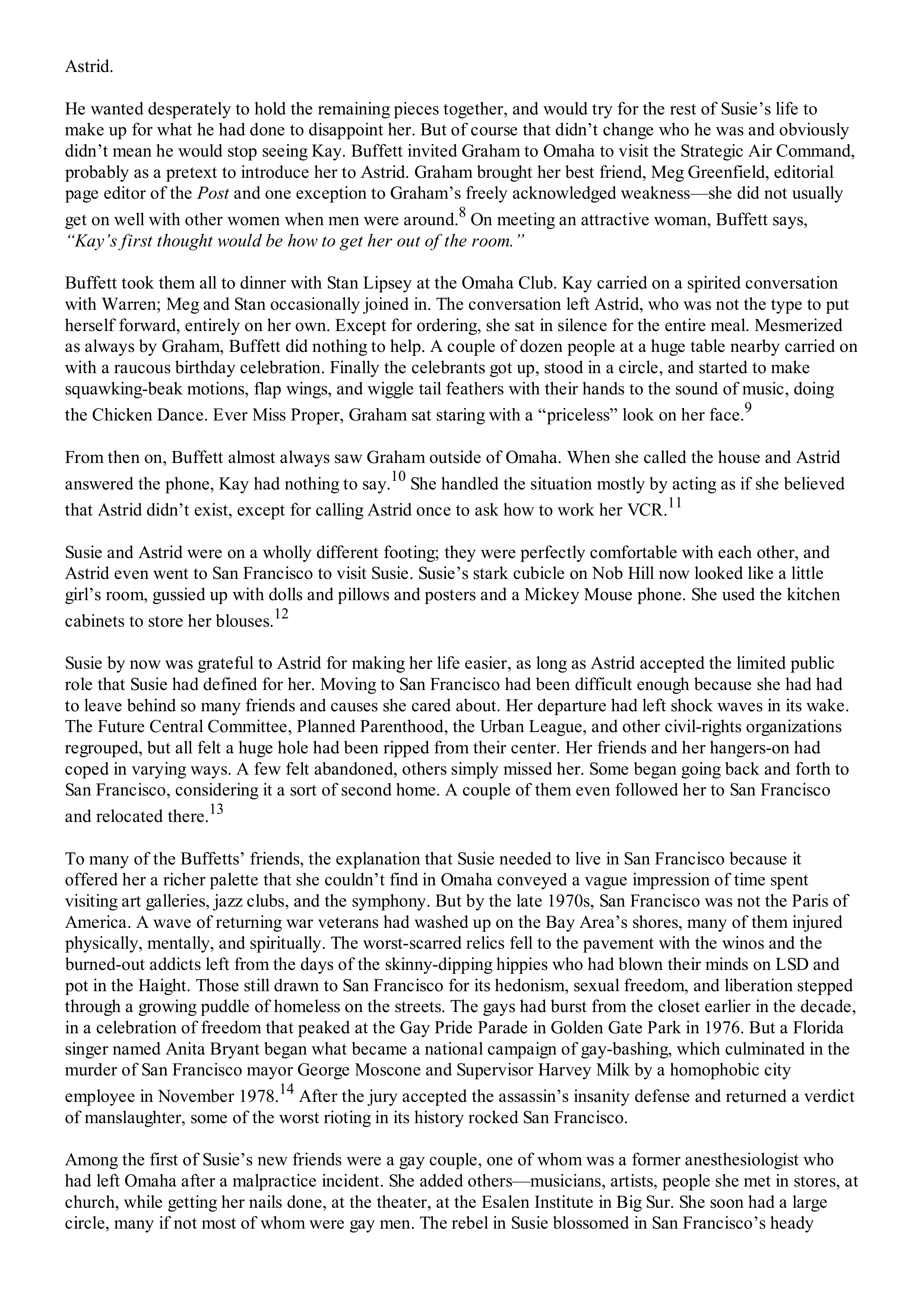 Berkshire Hathaway The Snowball Biography — page 286
