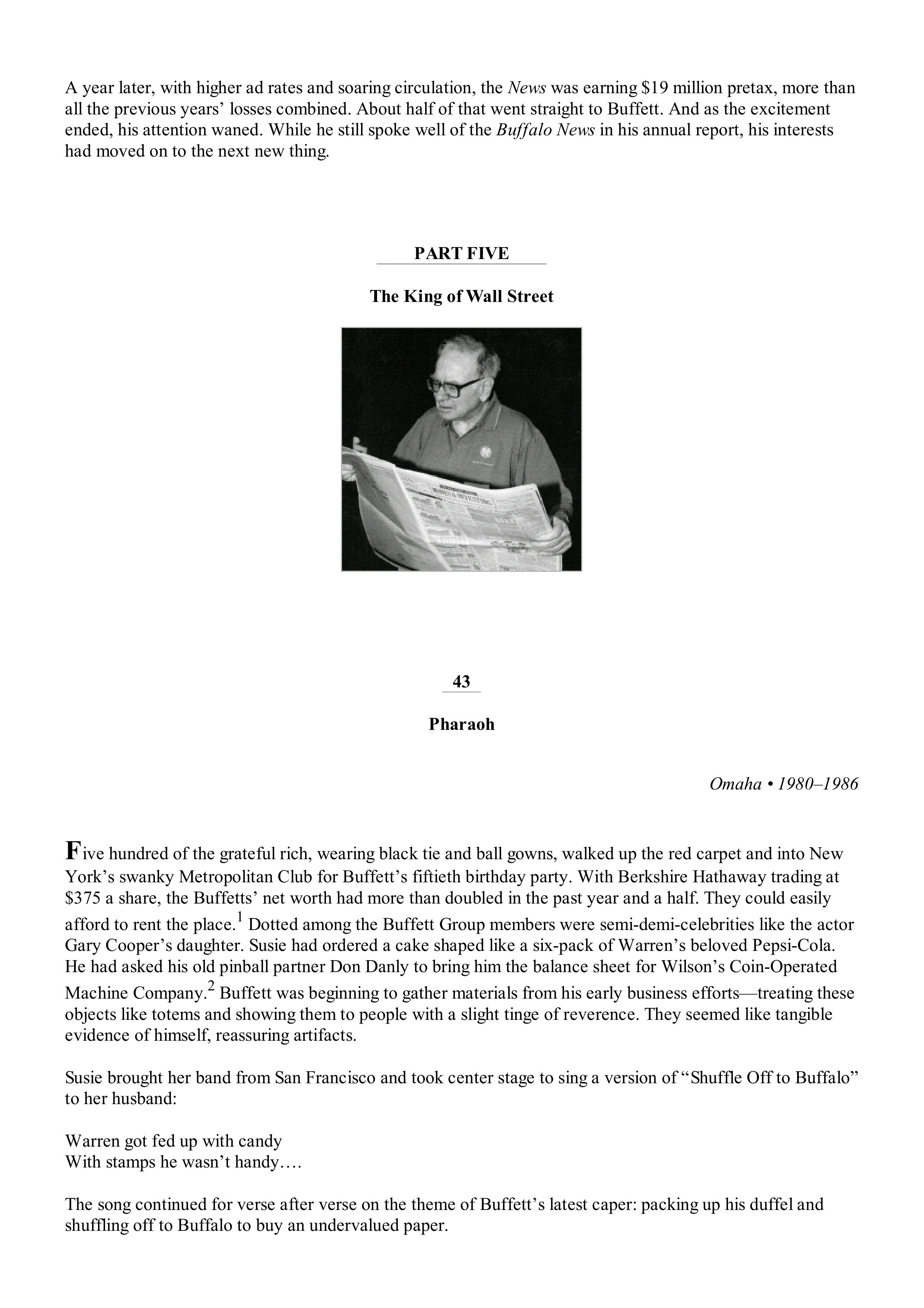 Berkshire Hathaway The Snowball Biography — page 294