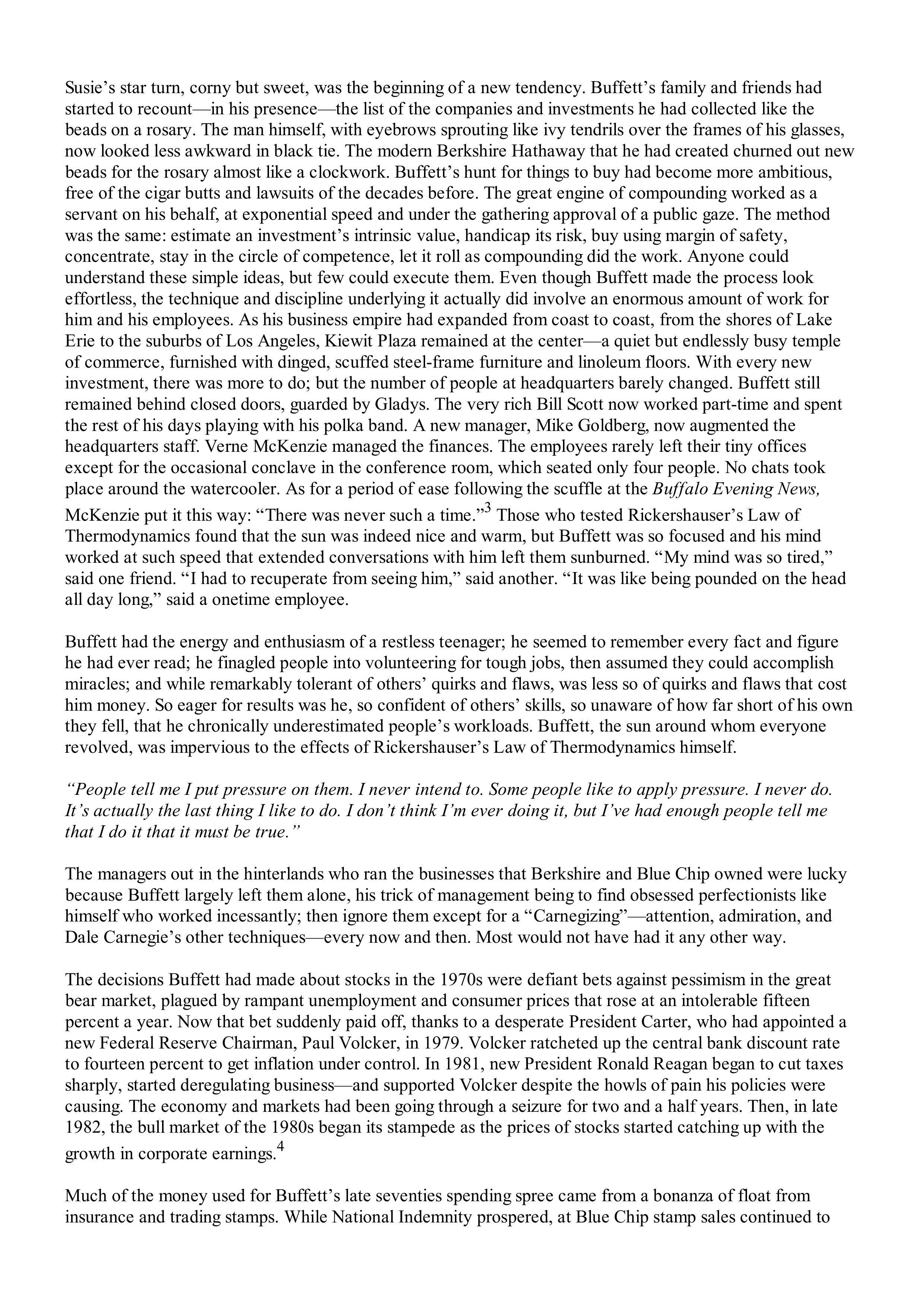 Berkshire Hathaway The Snowball Biography — page 295