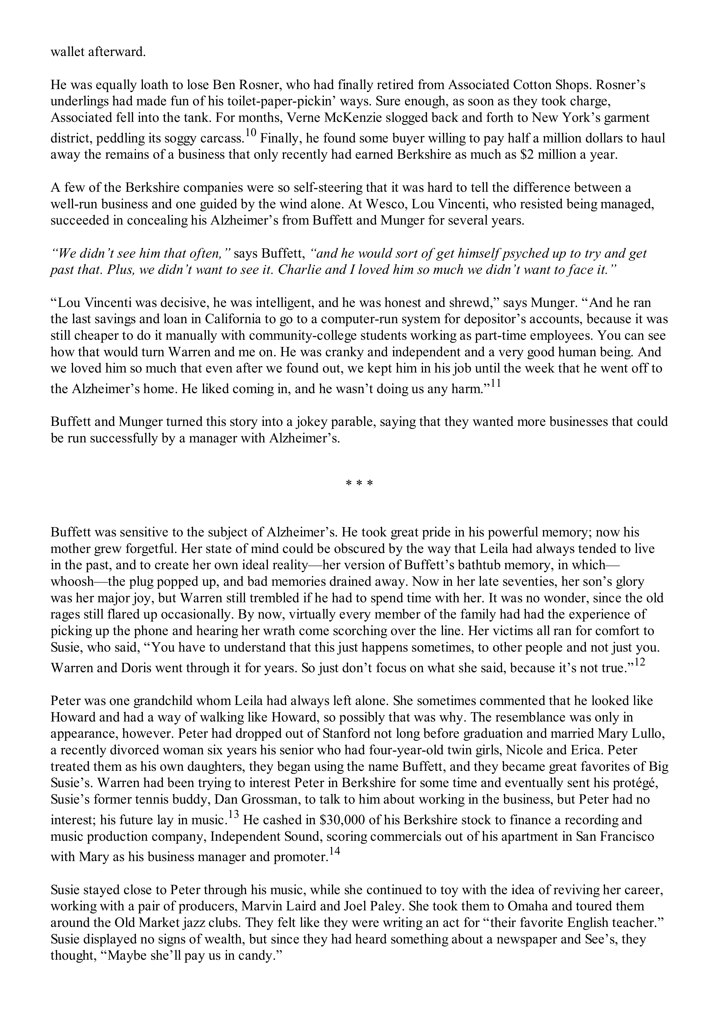 Berkshire Hathaway The Snowball Biography — page 297