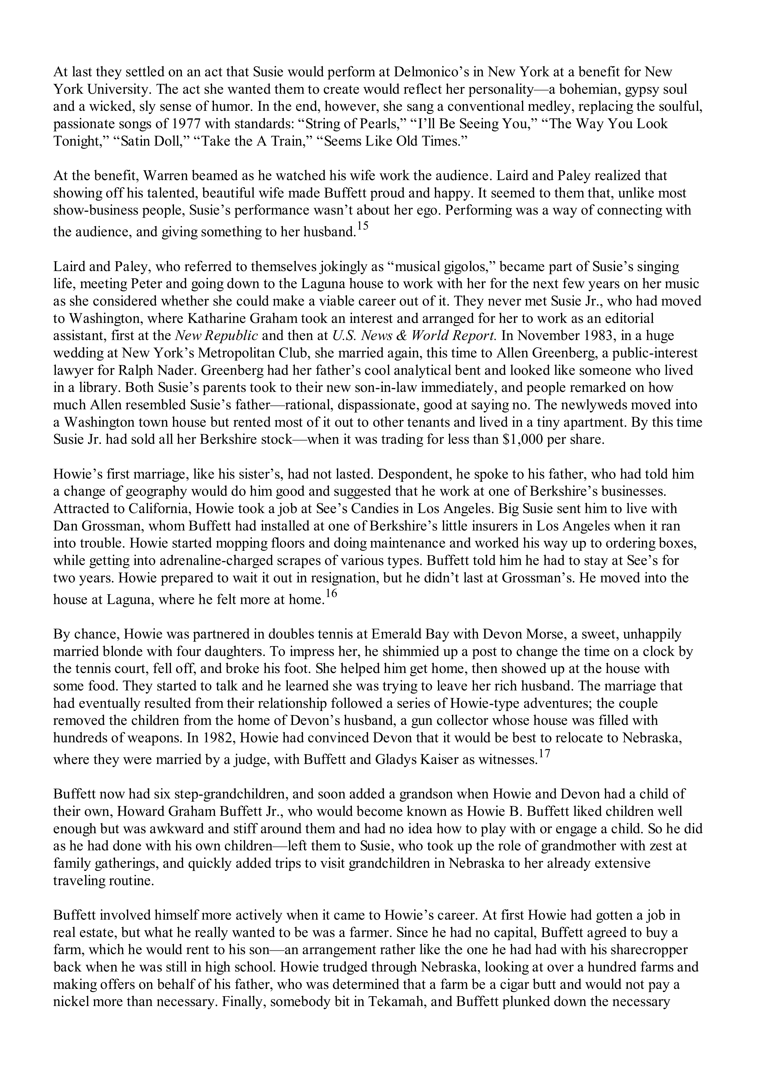 Berkshire Hathaway The Snowball Biography — page 298