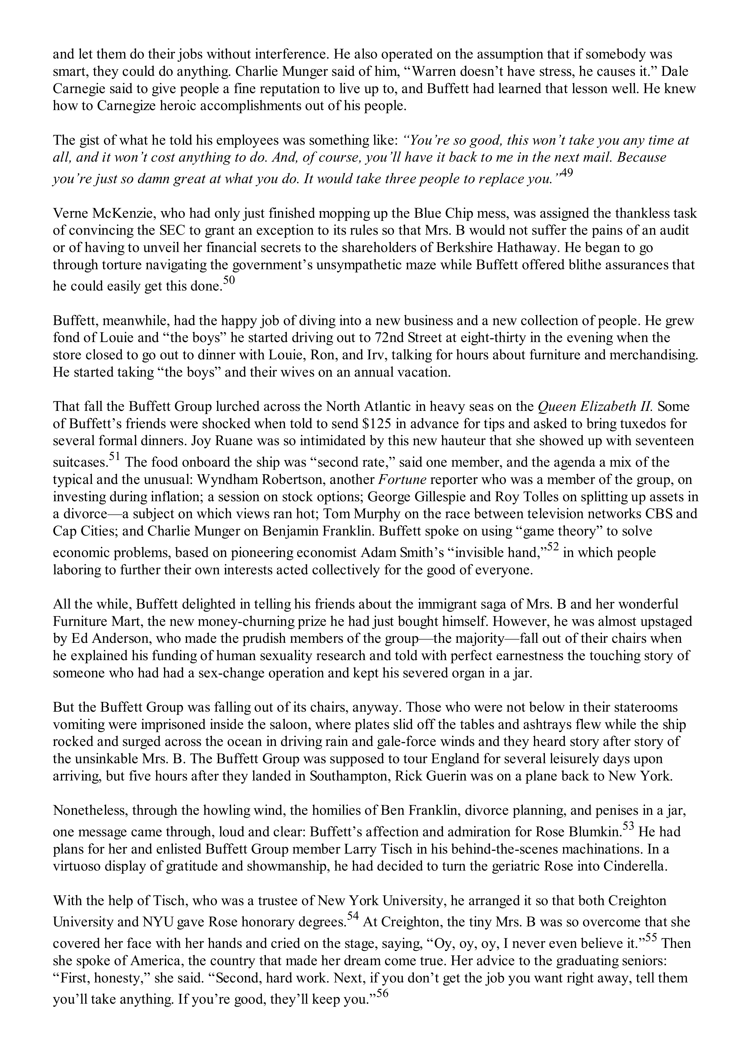 Berkshire Hathaway The Snowball Biography — page 308