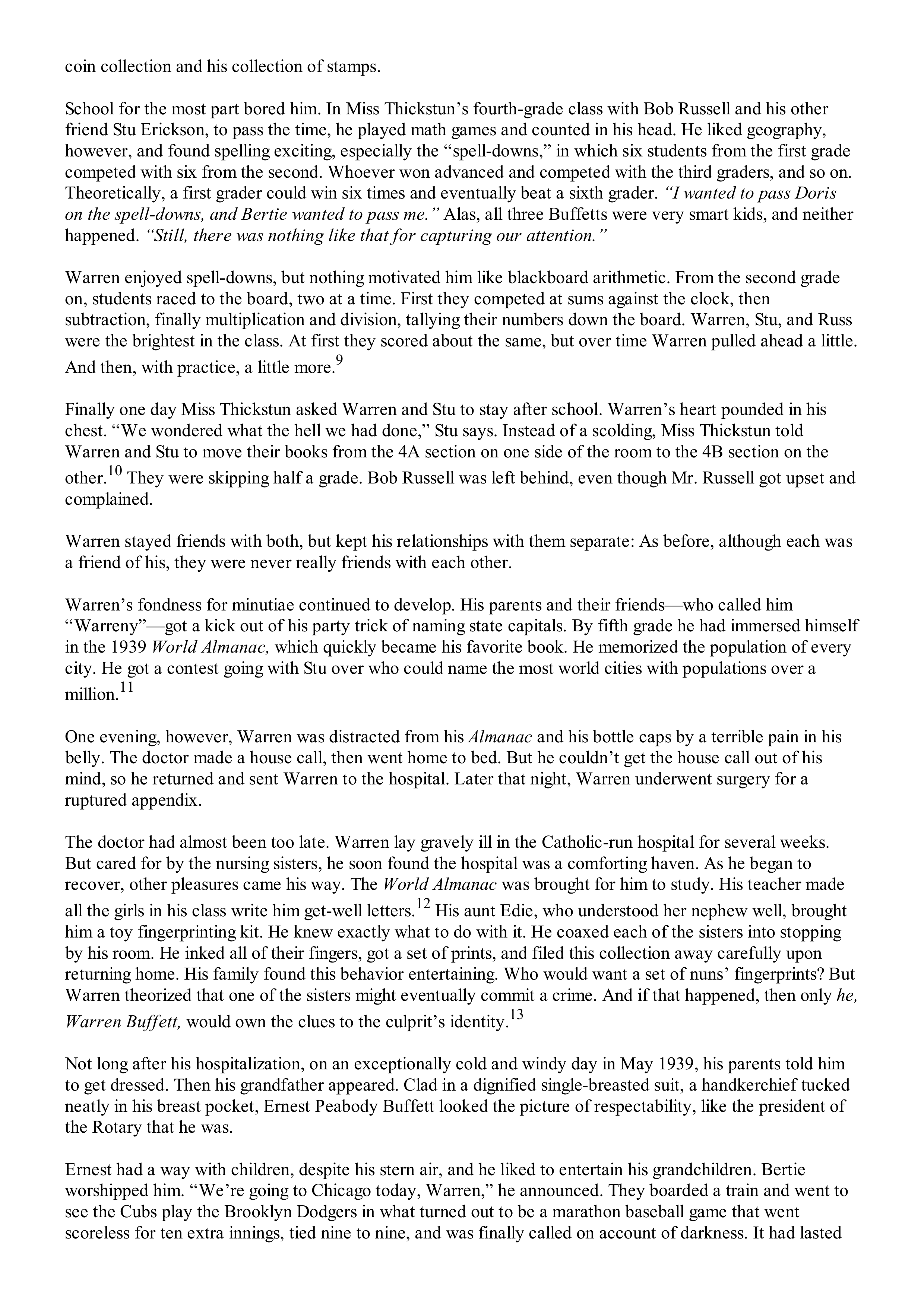 Berkshire Hathaway The Snowball Biography — page 31