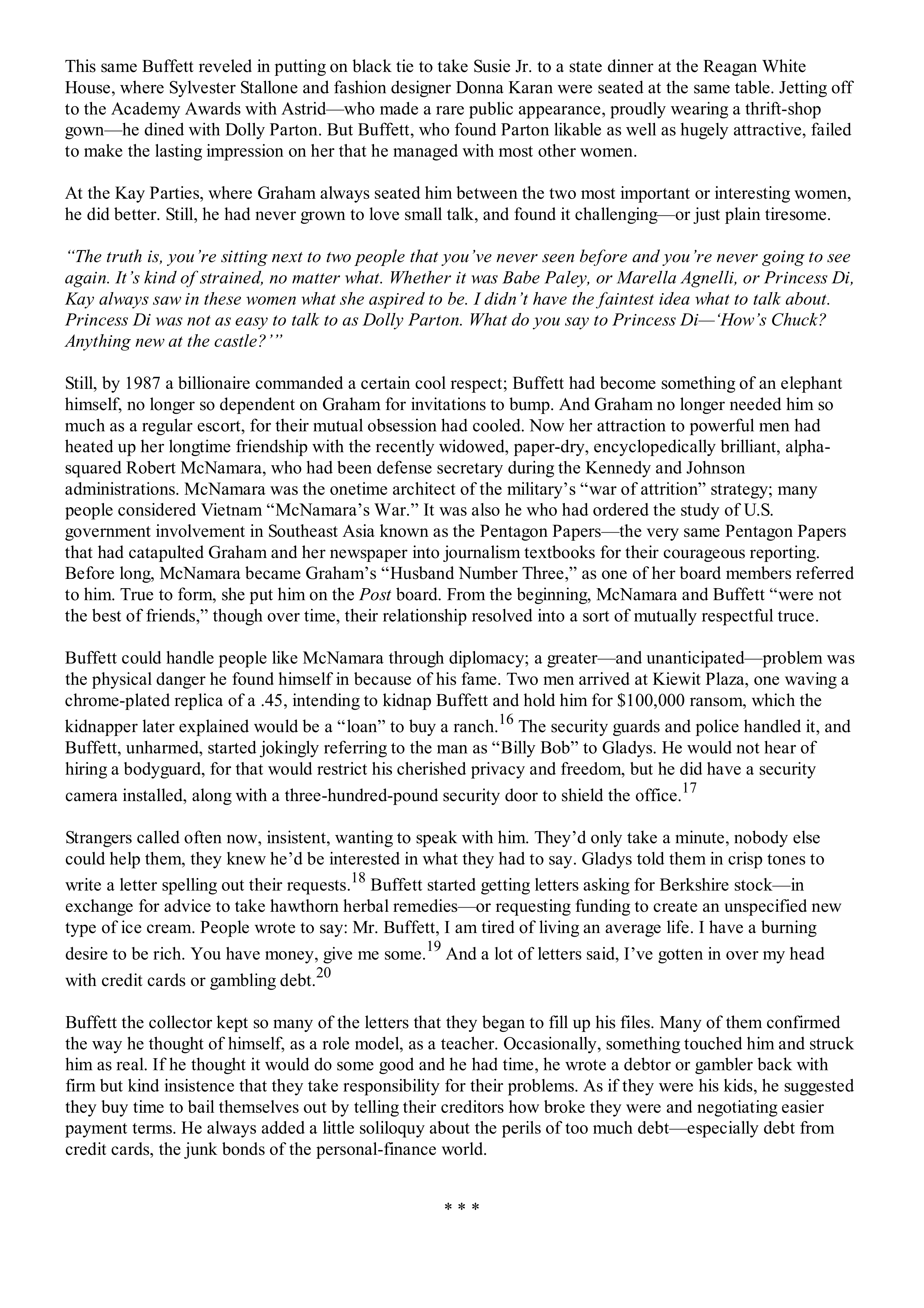 Berkshire Hathaway The Snowball Biography — page 318