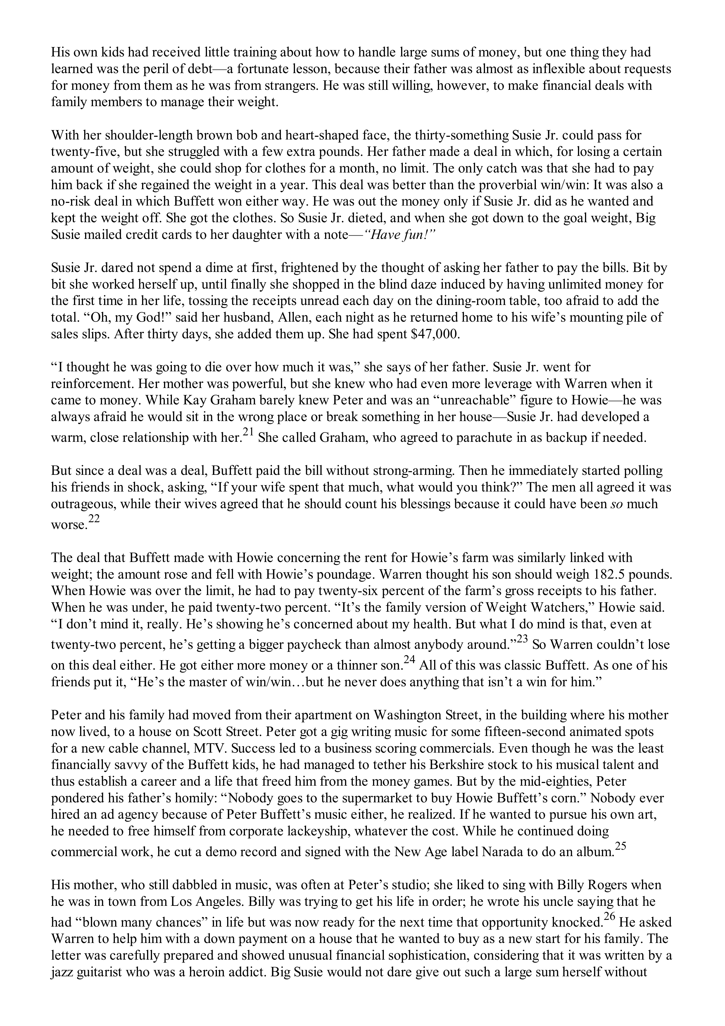 Berkshire Hathaway The Snowball Biography — page 319