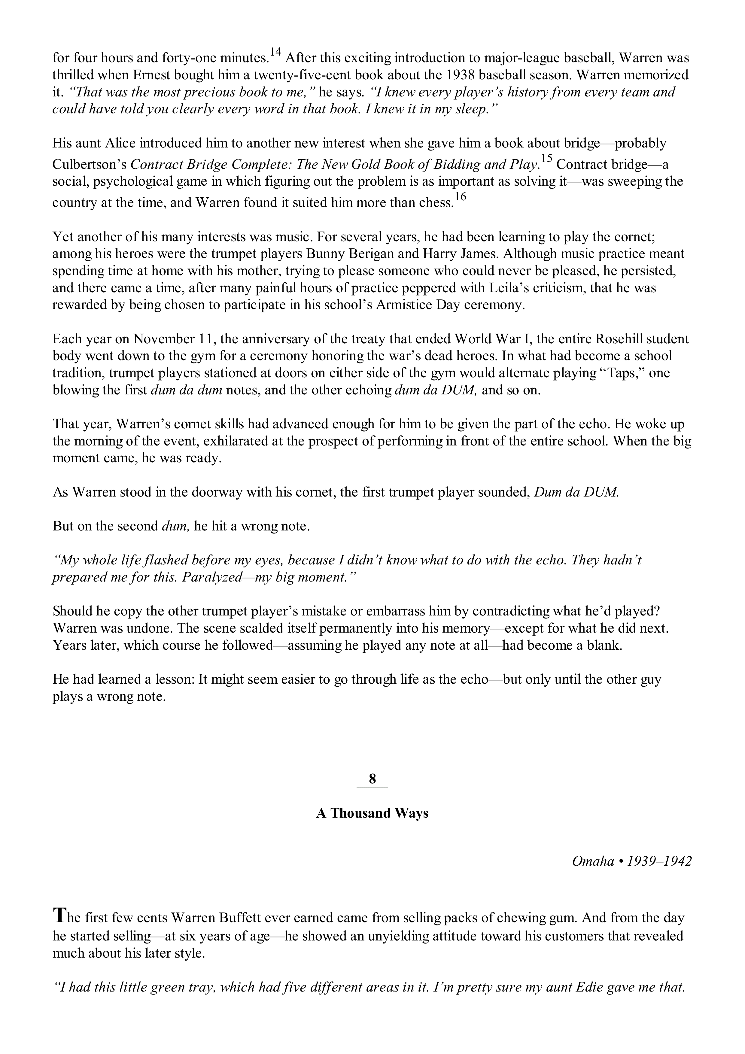 Berkshire Hathaway The Snowball Biography — page 32