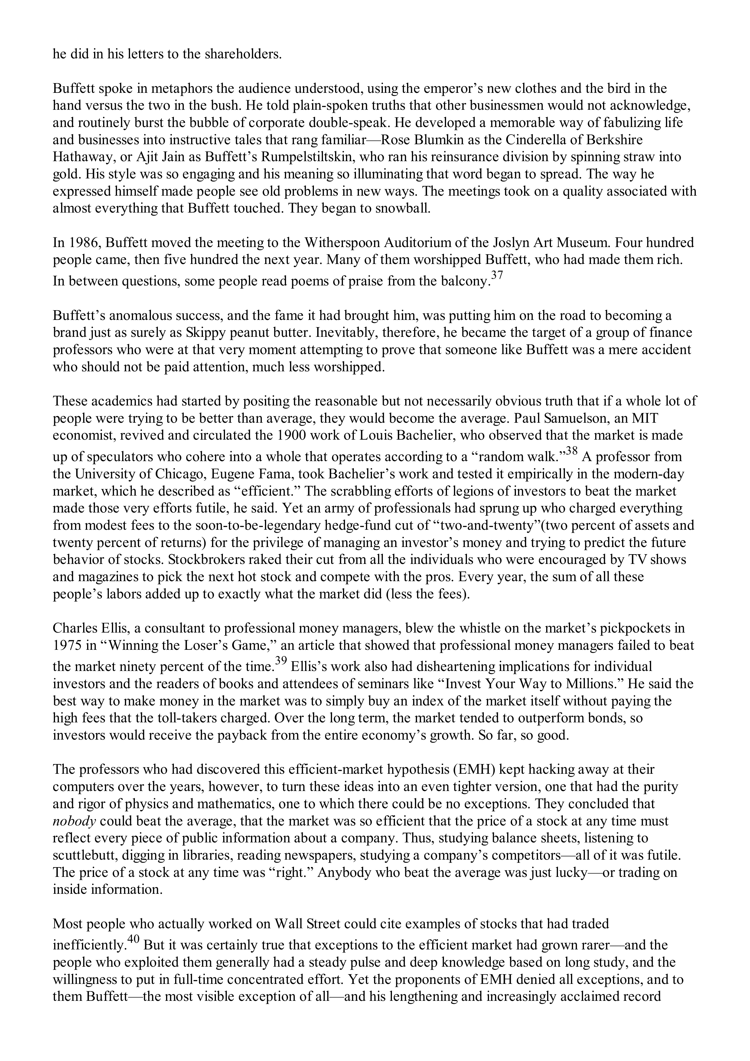 Berkshire Hathaway The Snowball Biography — page 323