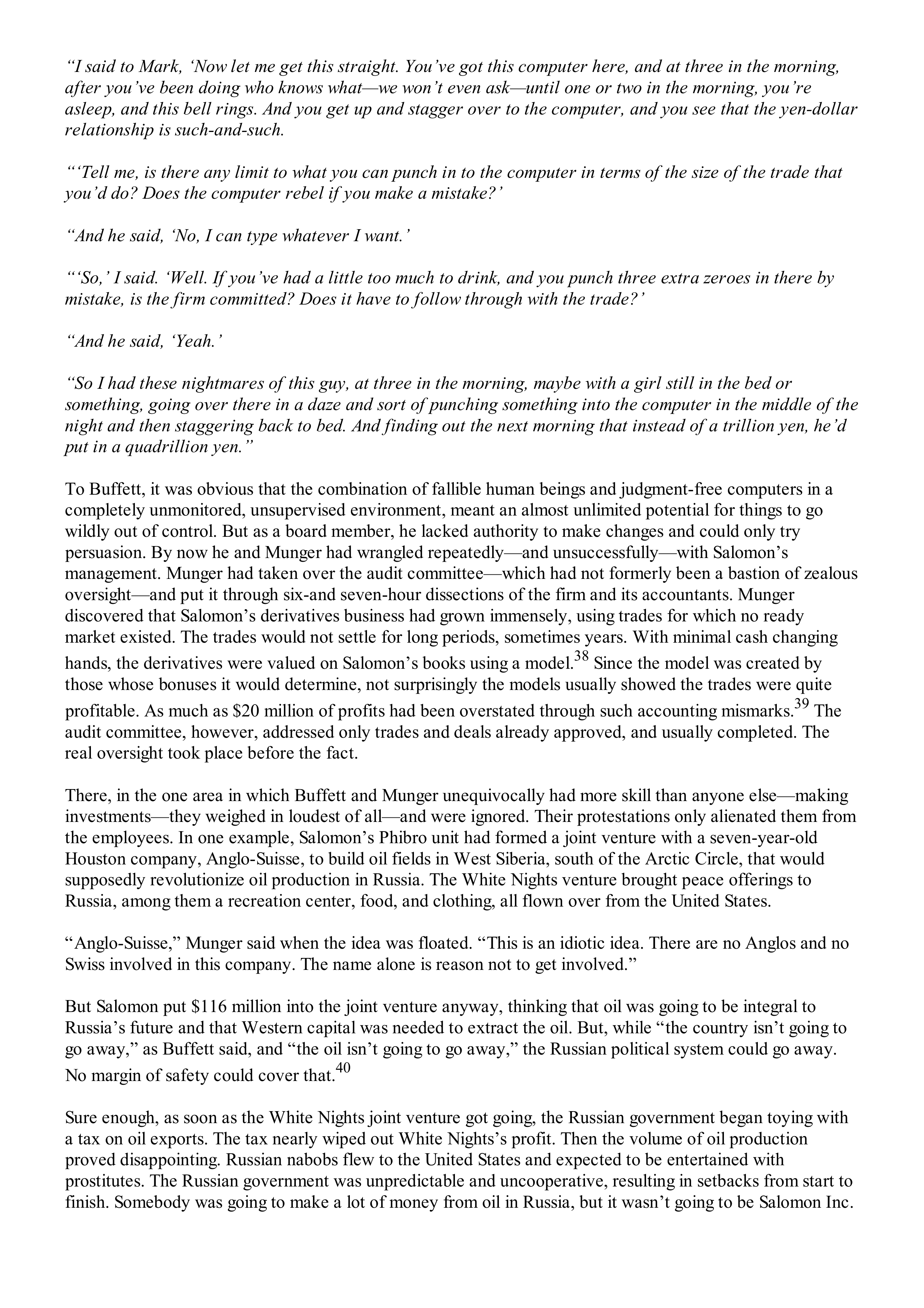 Berkshire Hathaway The Snowball Biography — page 341