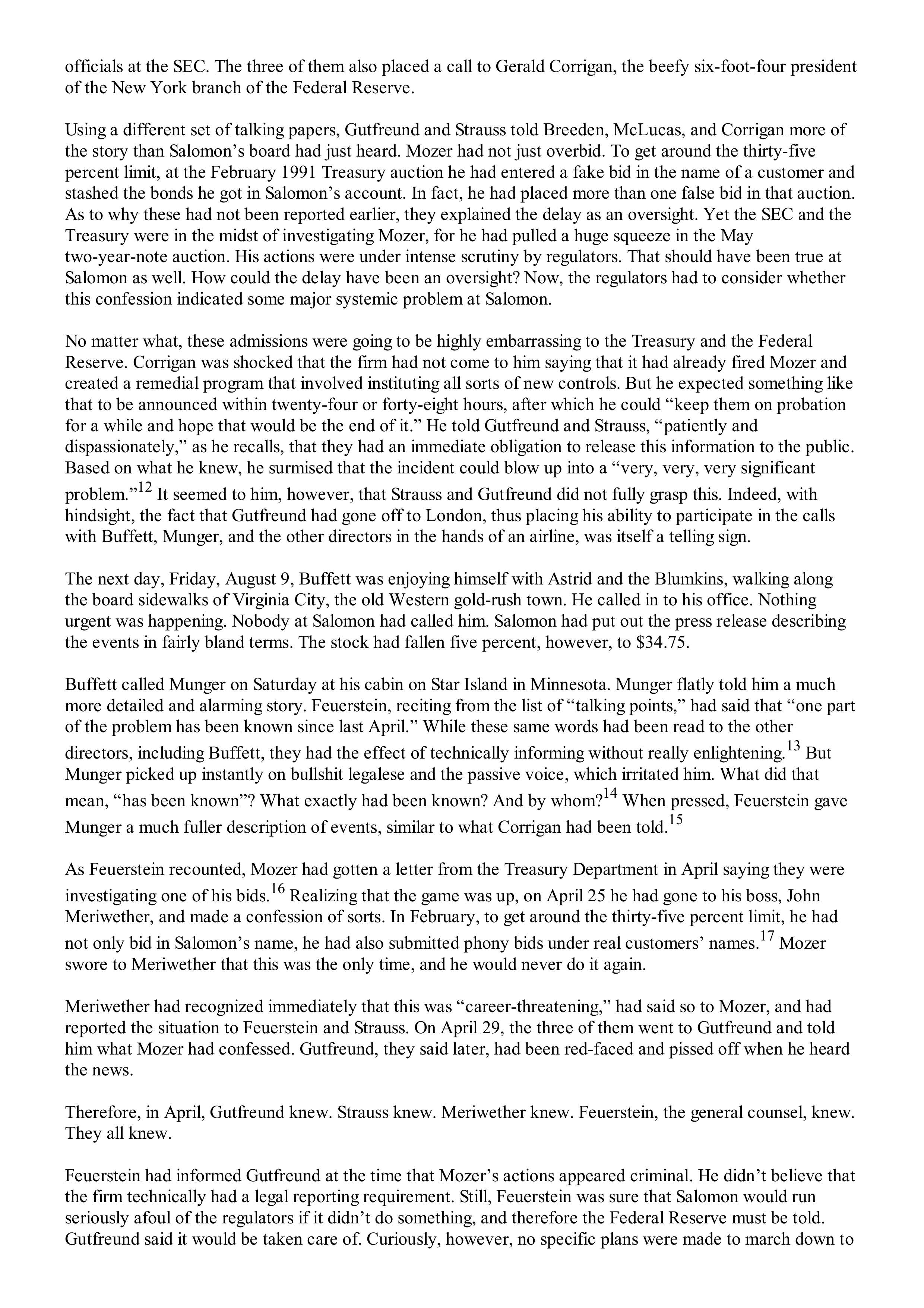 Berkshire Hathaway The Snowball Biography — page 347