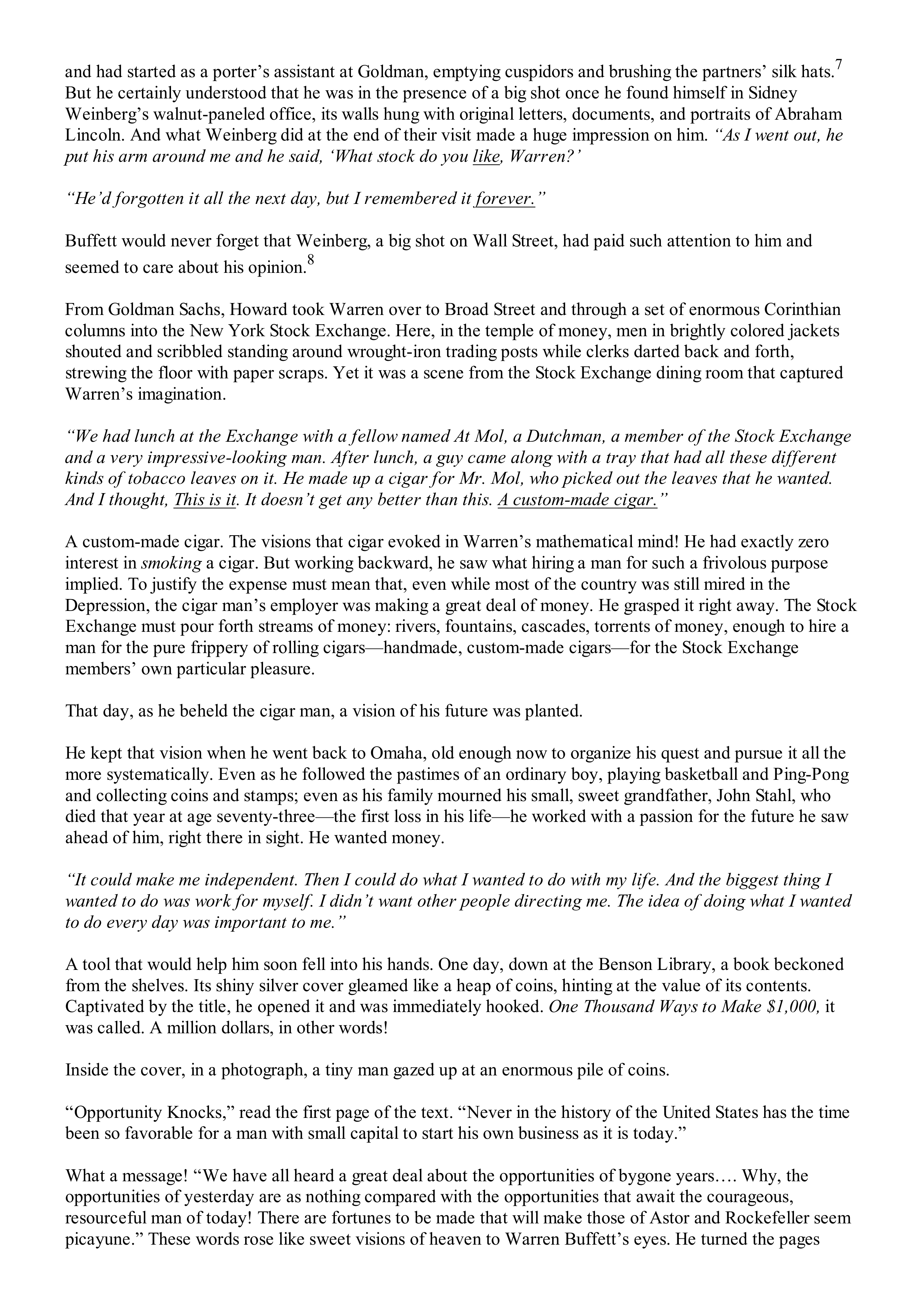 Berkshire Hathaway The Snowball Biography — page 35