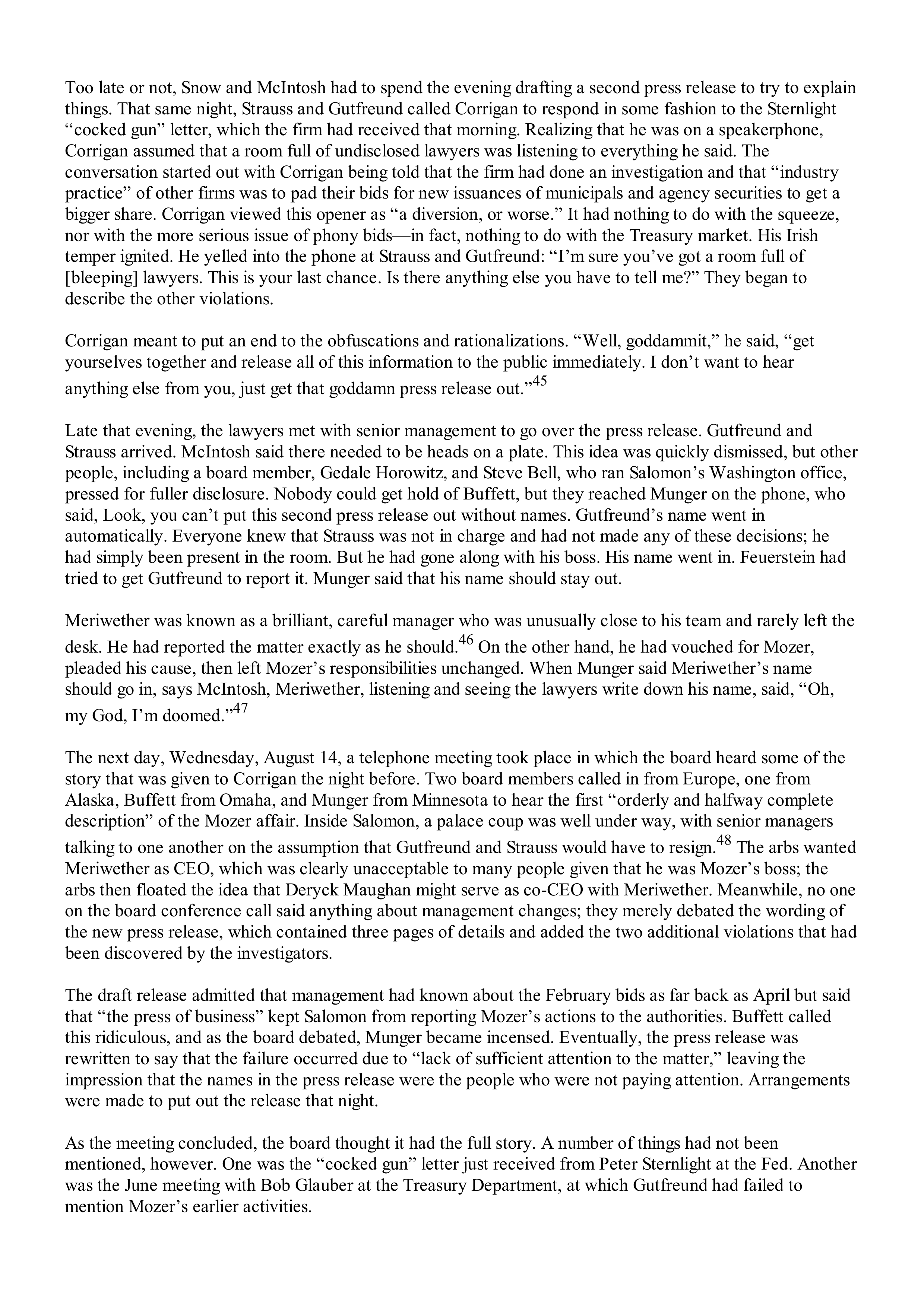 Berkshire Hathaway The Snowball Biography — page 352