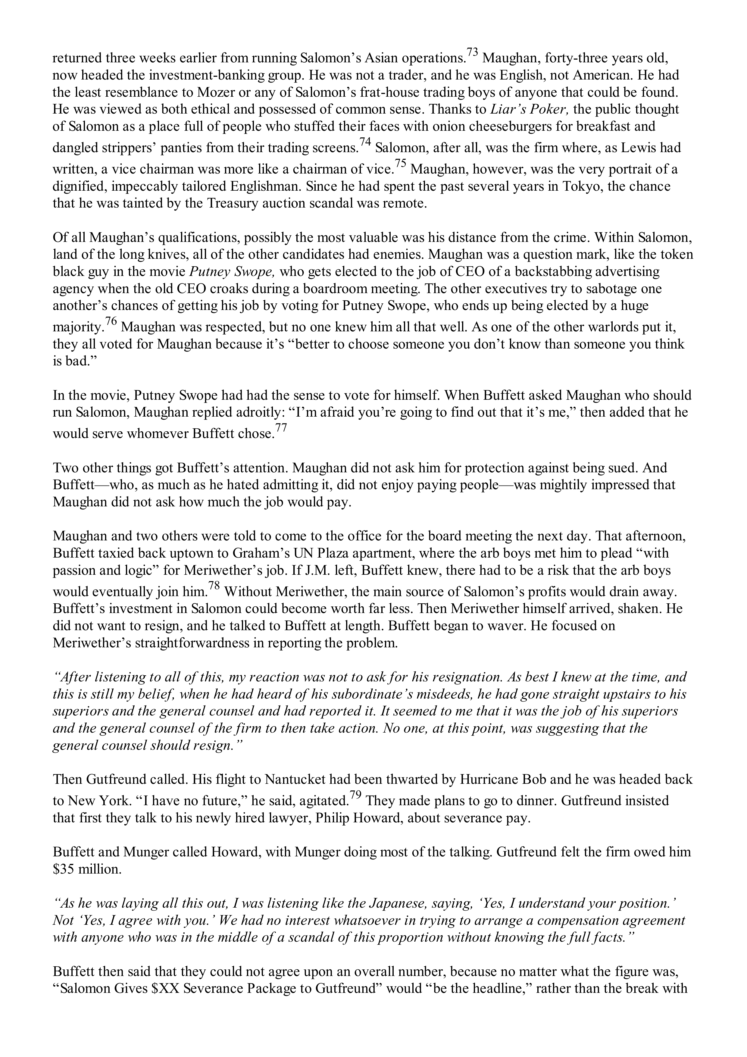 Berkshire Hathaway The Snowball Biography — page 366
