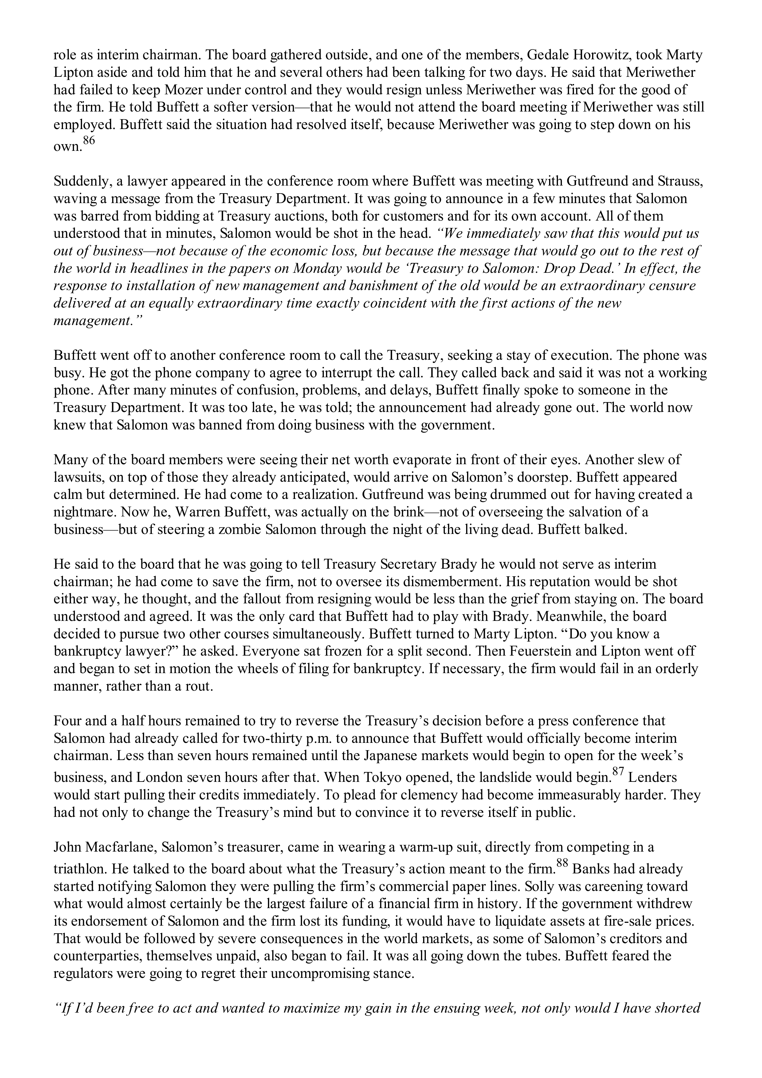 Berkshire Hathaway The Snowball Biography — page 368