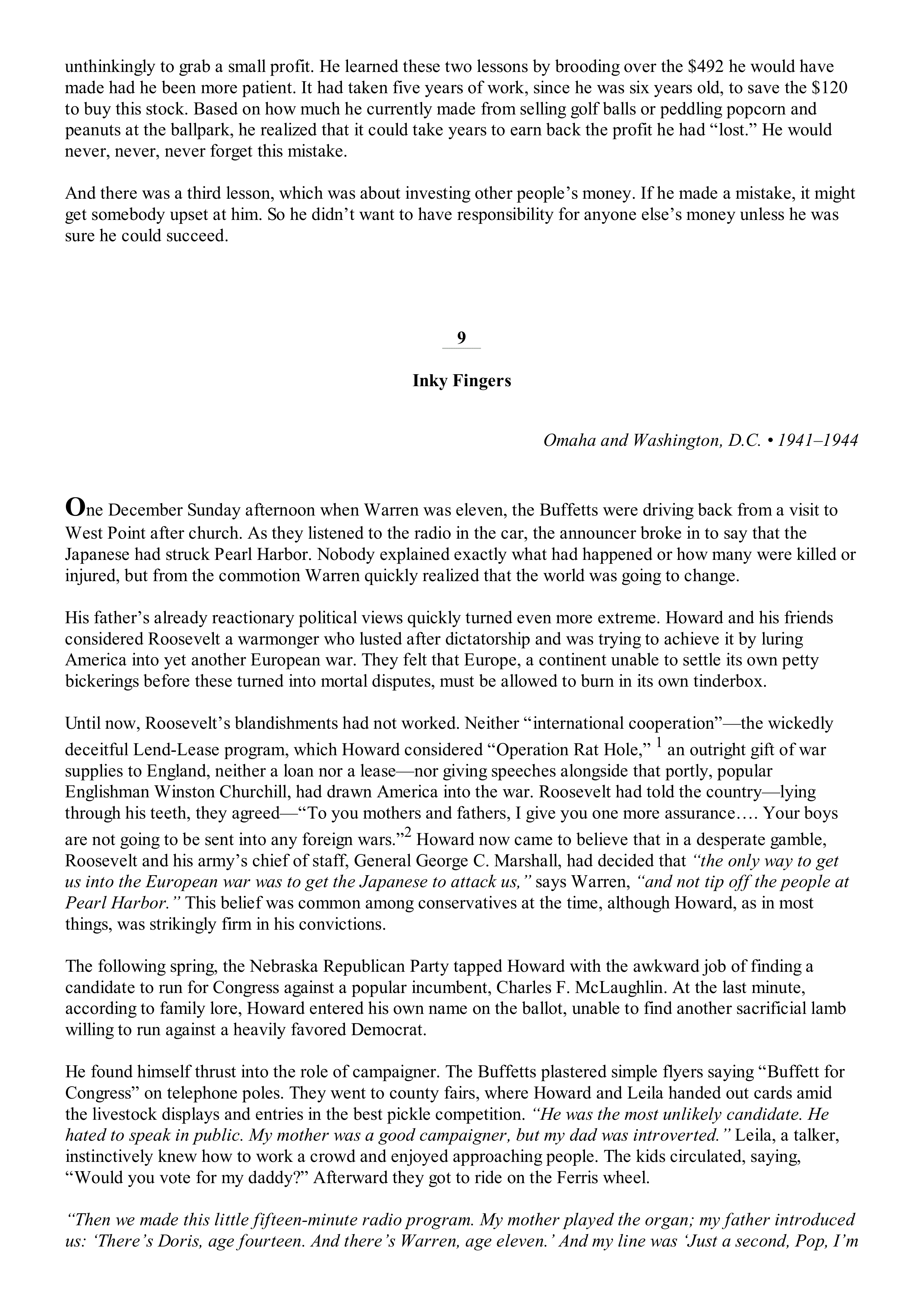 Berkshire Hathaway The Snowball Biography — page 37