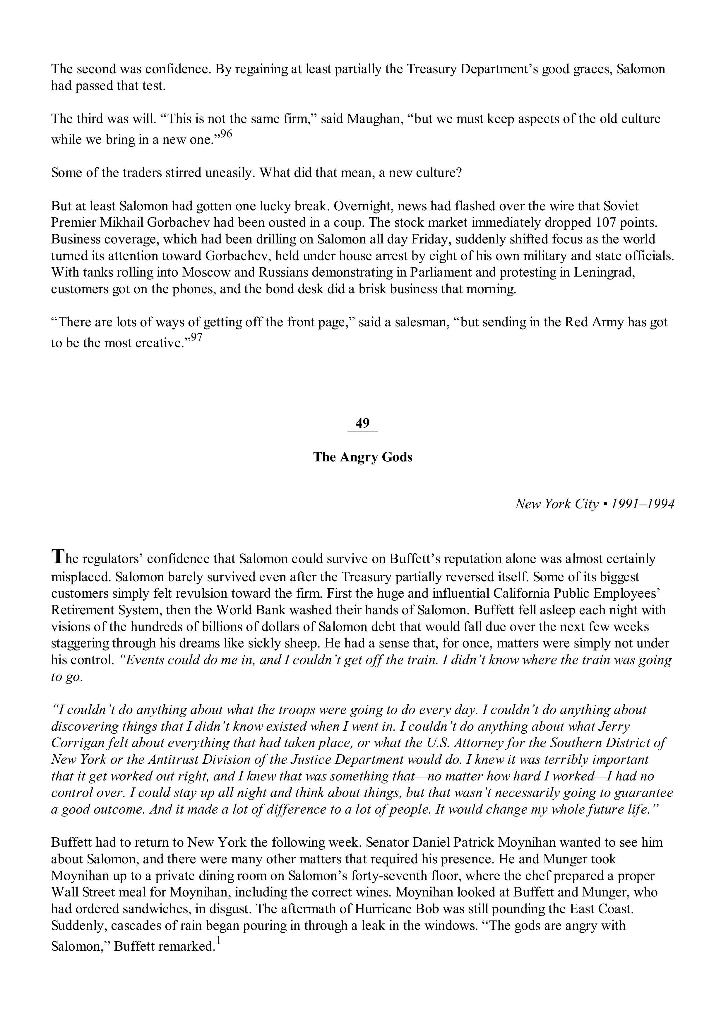 Berkshire Hathaway The Snowball Biography — page 374