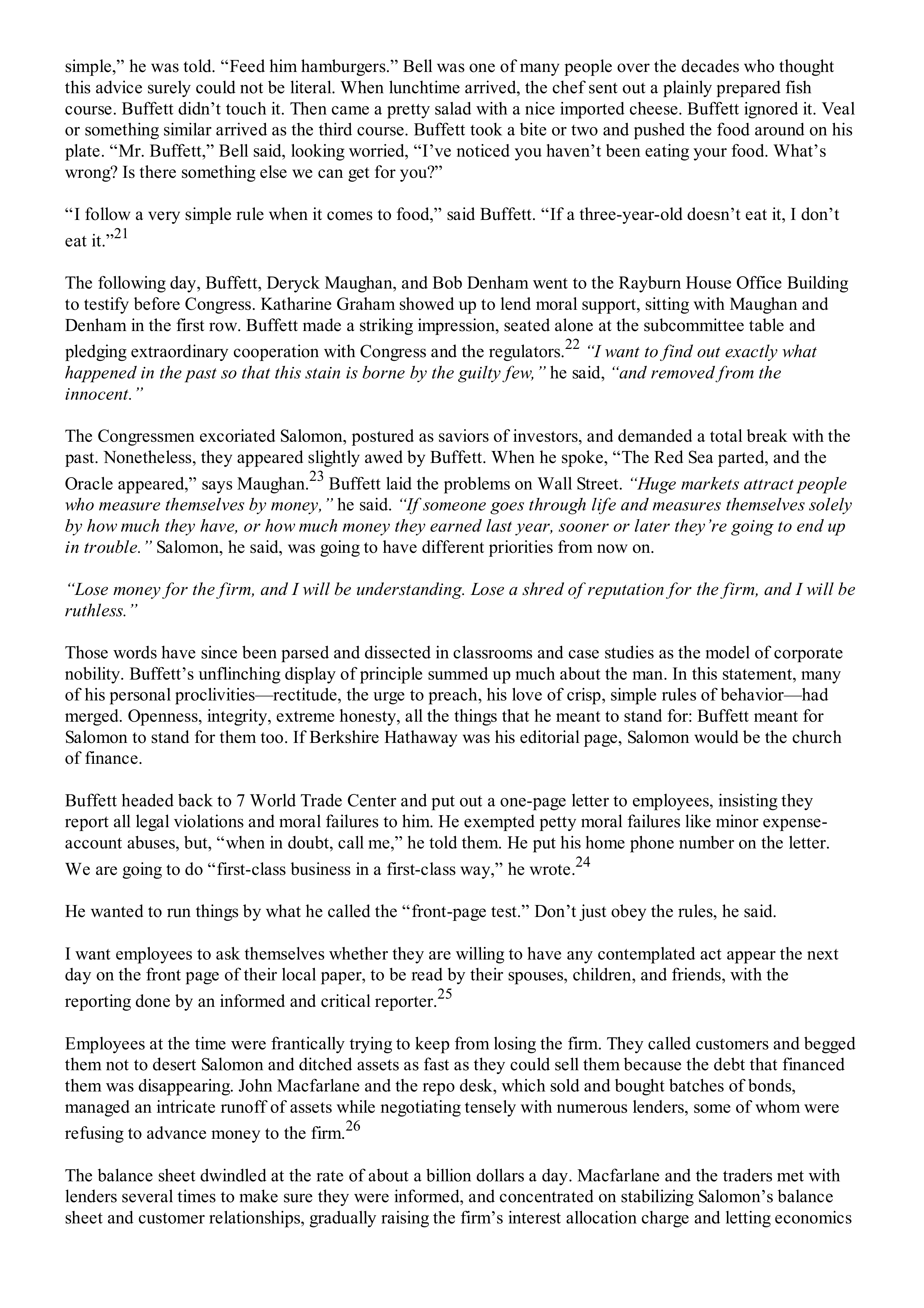 Berkshire Hathaway The Snowball Biography — page 378