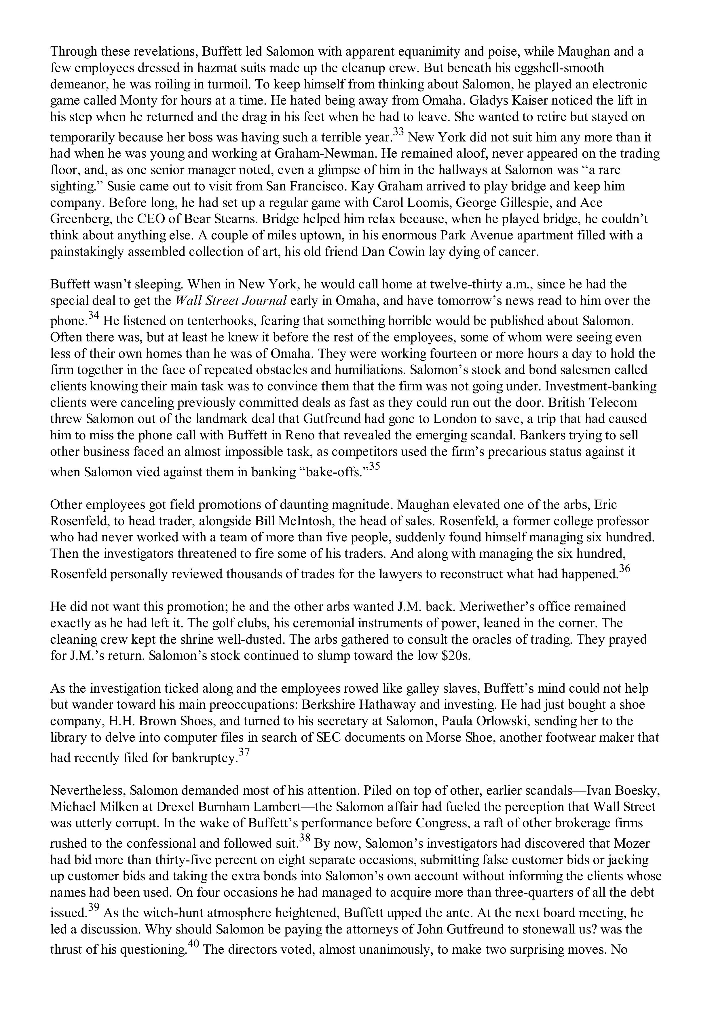Berkshire Hathaway The Snowball Biography — page 380