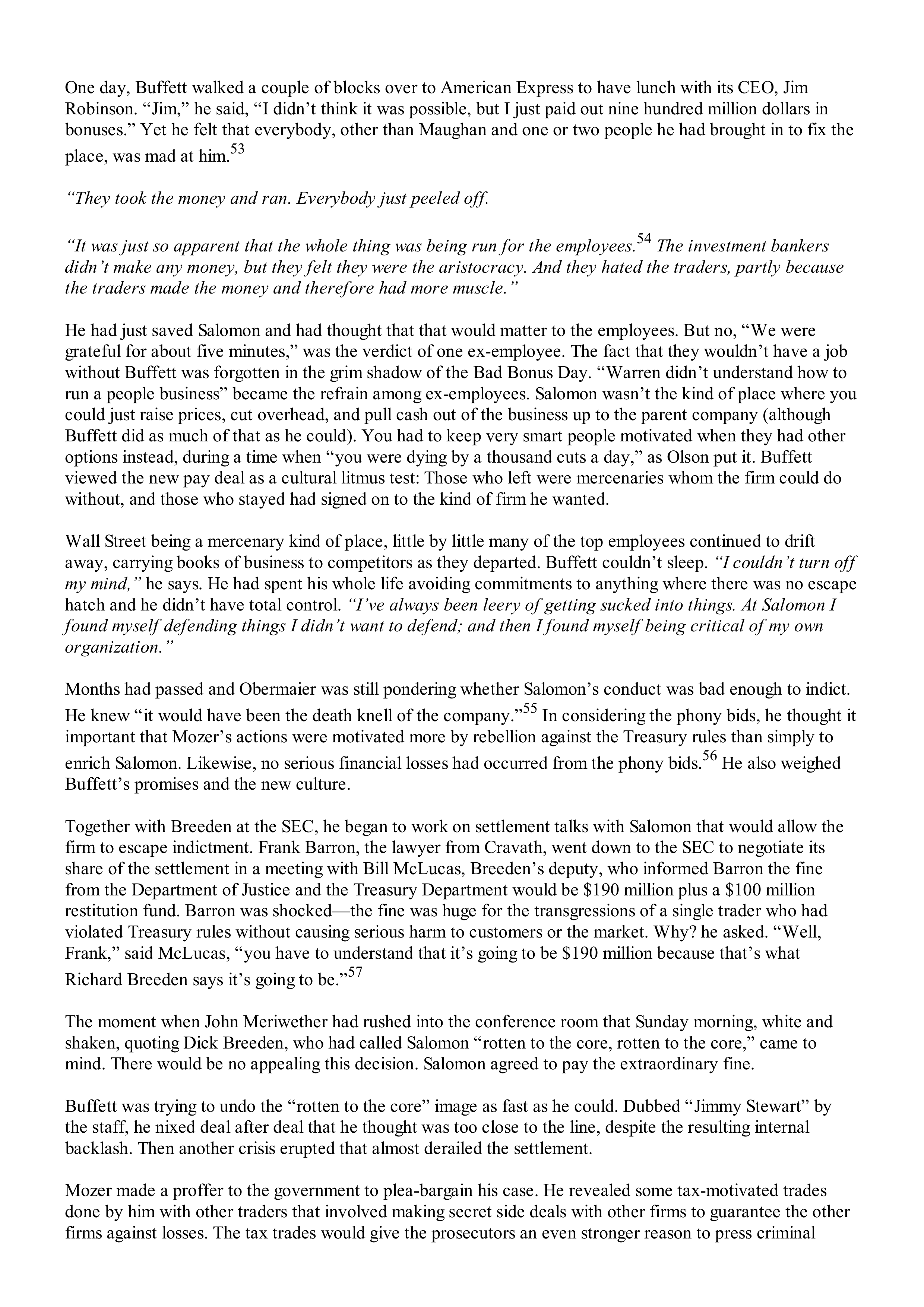 Berkshire Hathaway The Snowball Biography — page 383