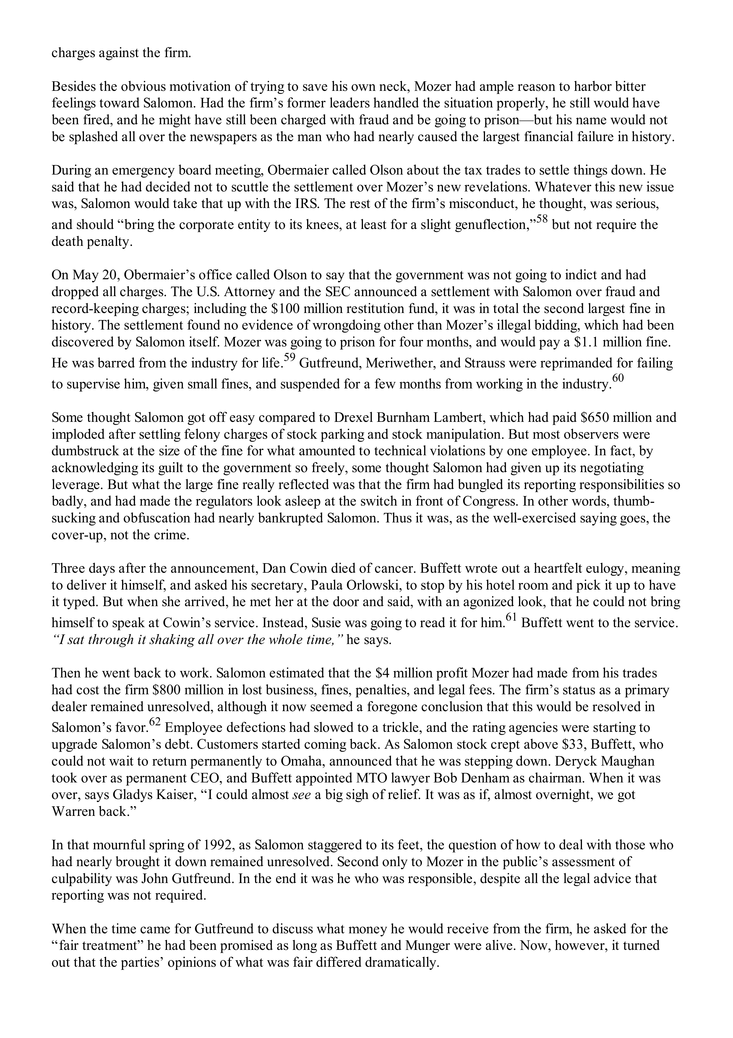 Berkshire Hathaway The Snowball Biography — page 384