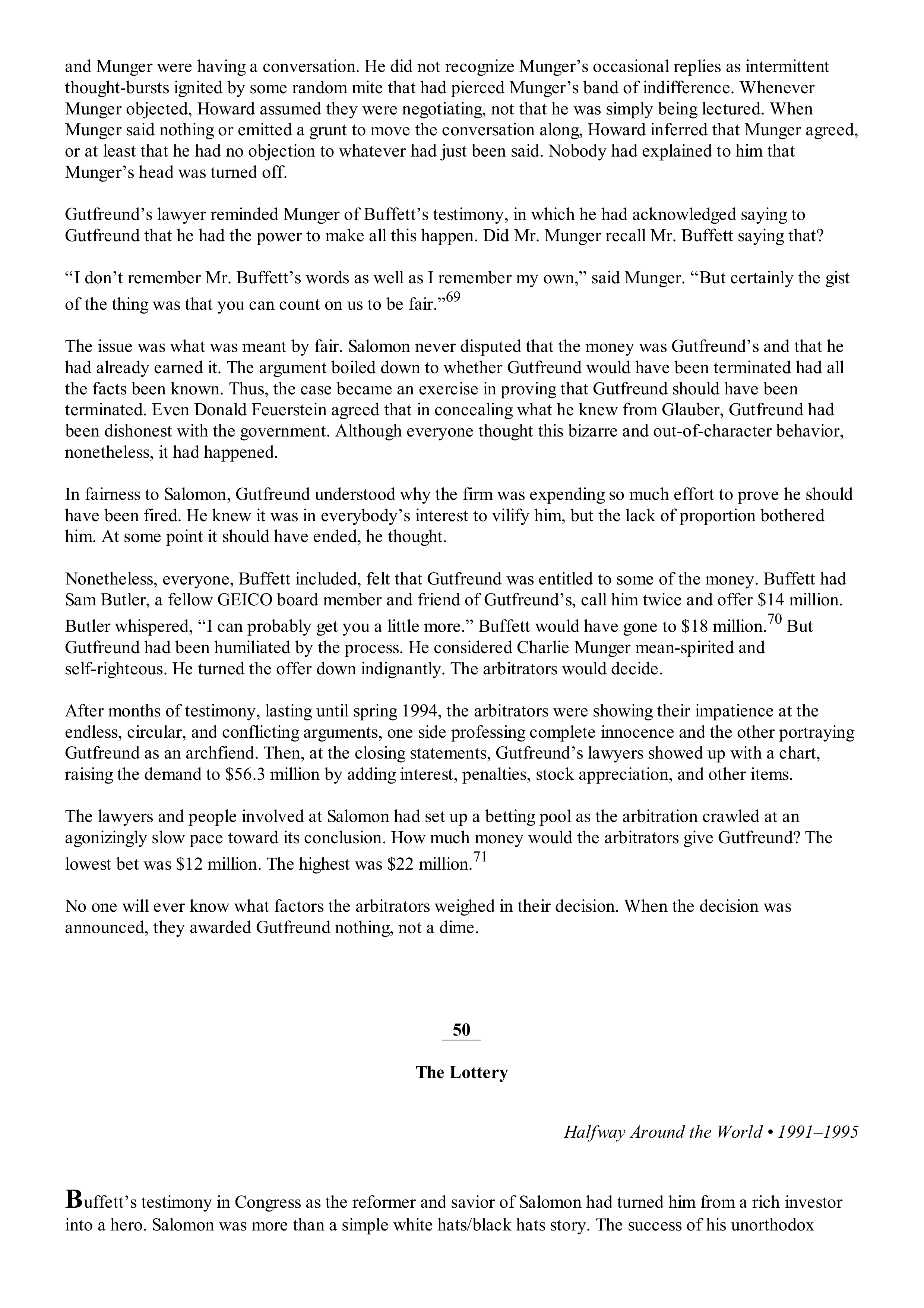 Berkshire Hathaway The Snowball Biography — page 387