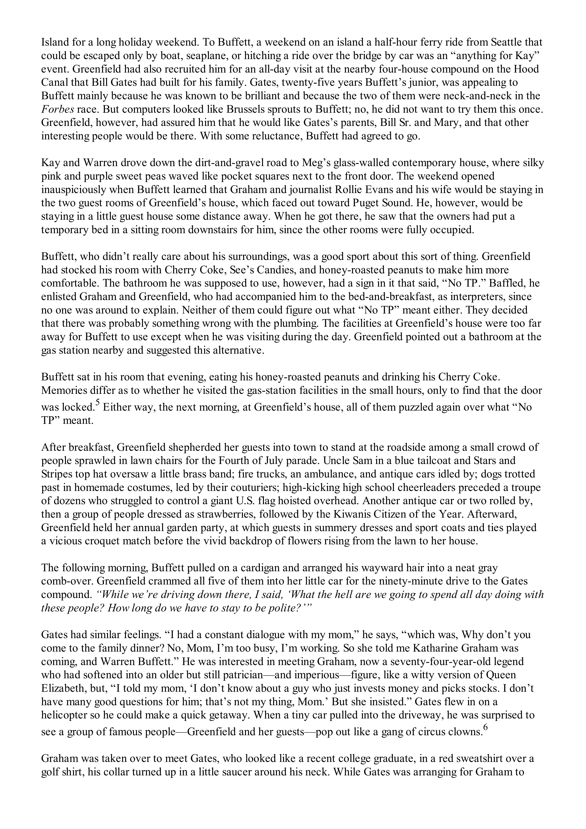 Berkshire Hathaway The Snowball Biography — page 389