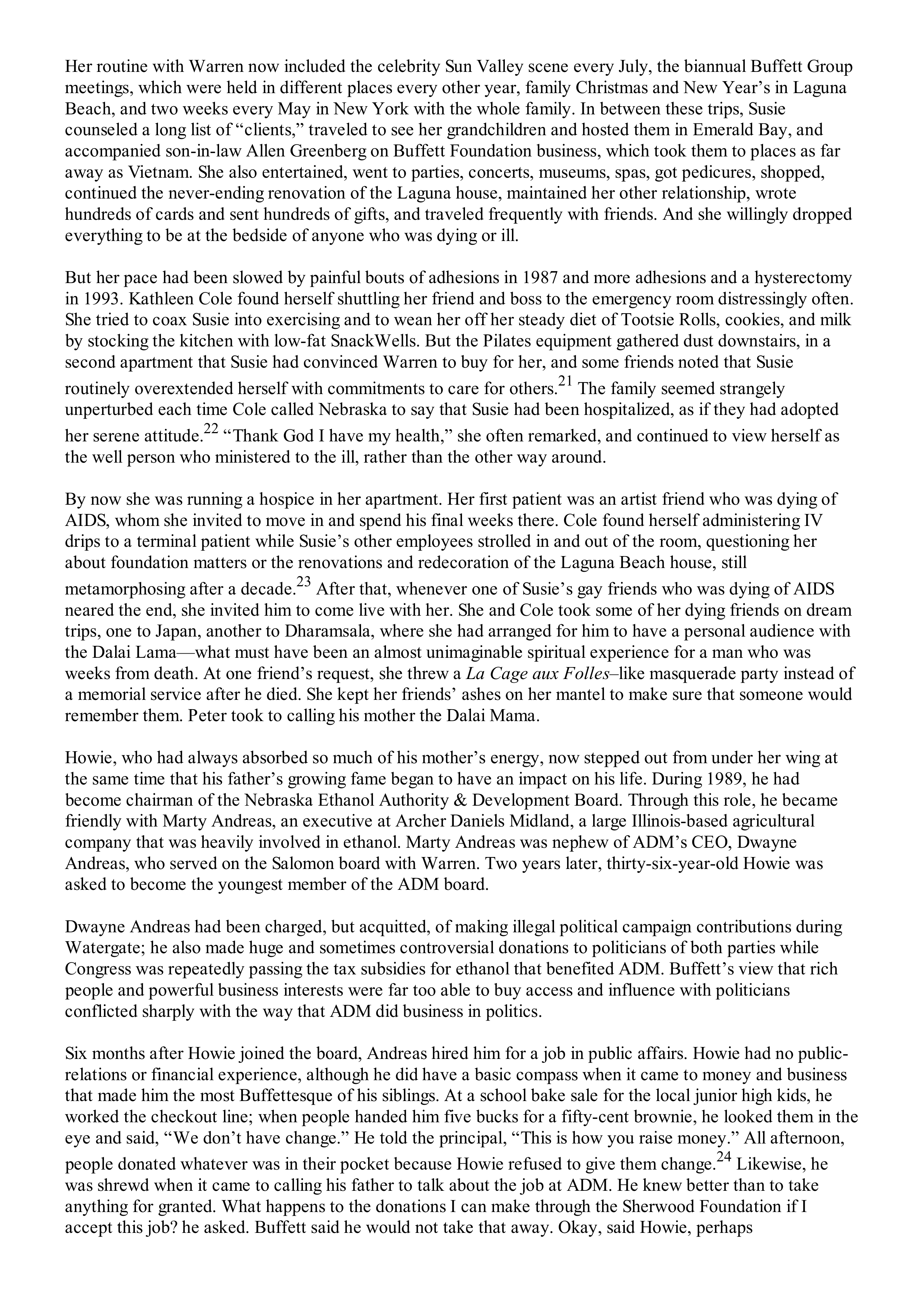 Berkshire Hathaway The Snowball Biography — page 393