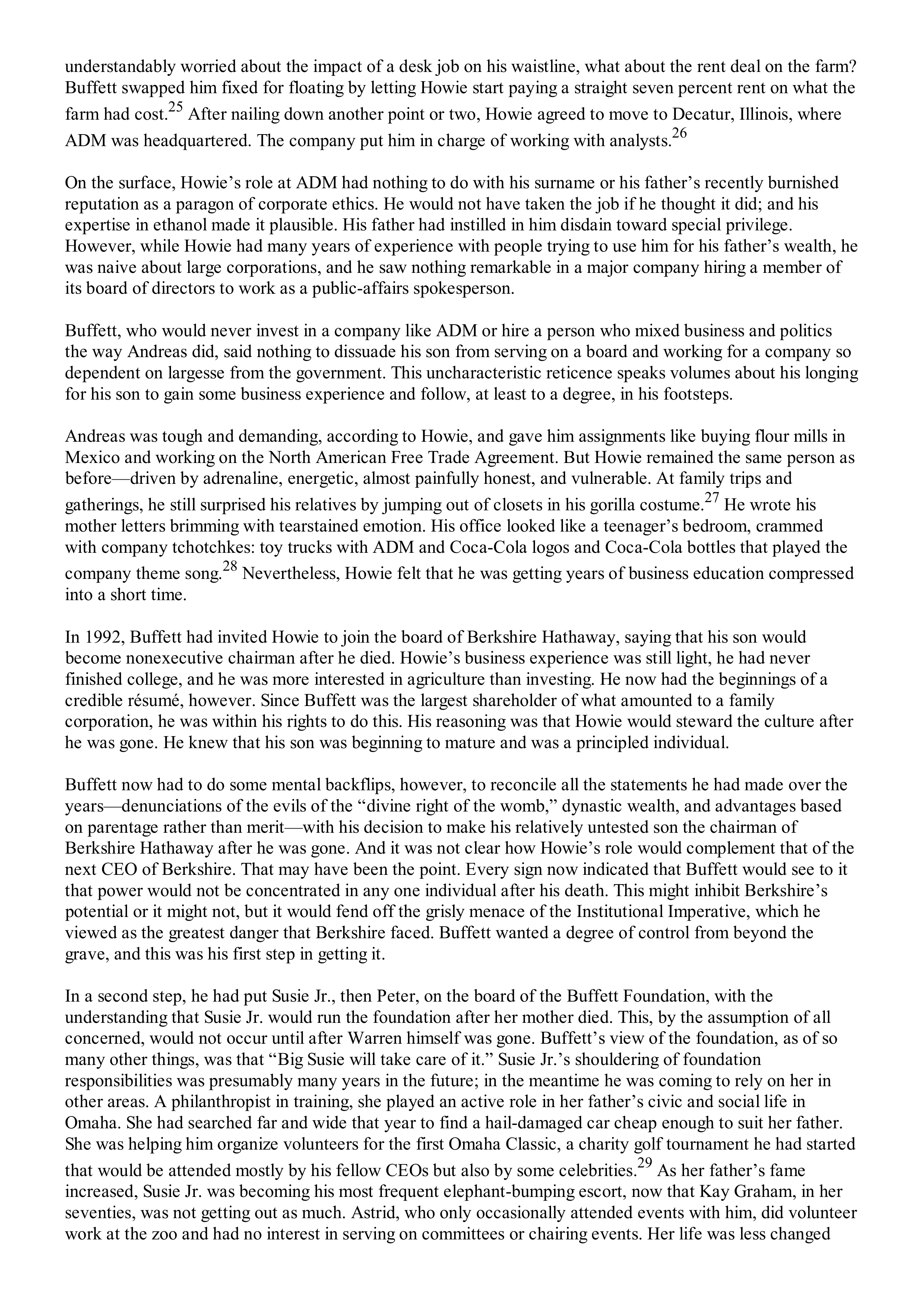 Berkshire Hathaway The Snowball Biography — page 394