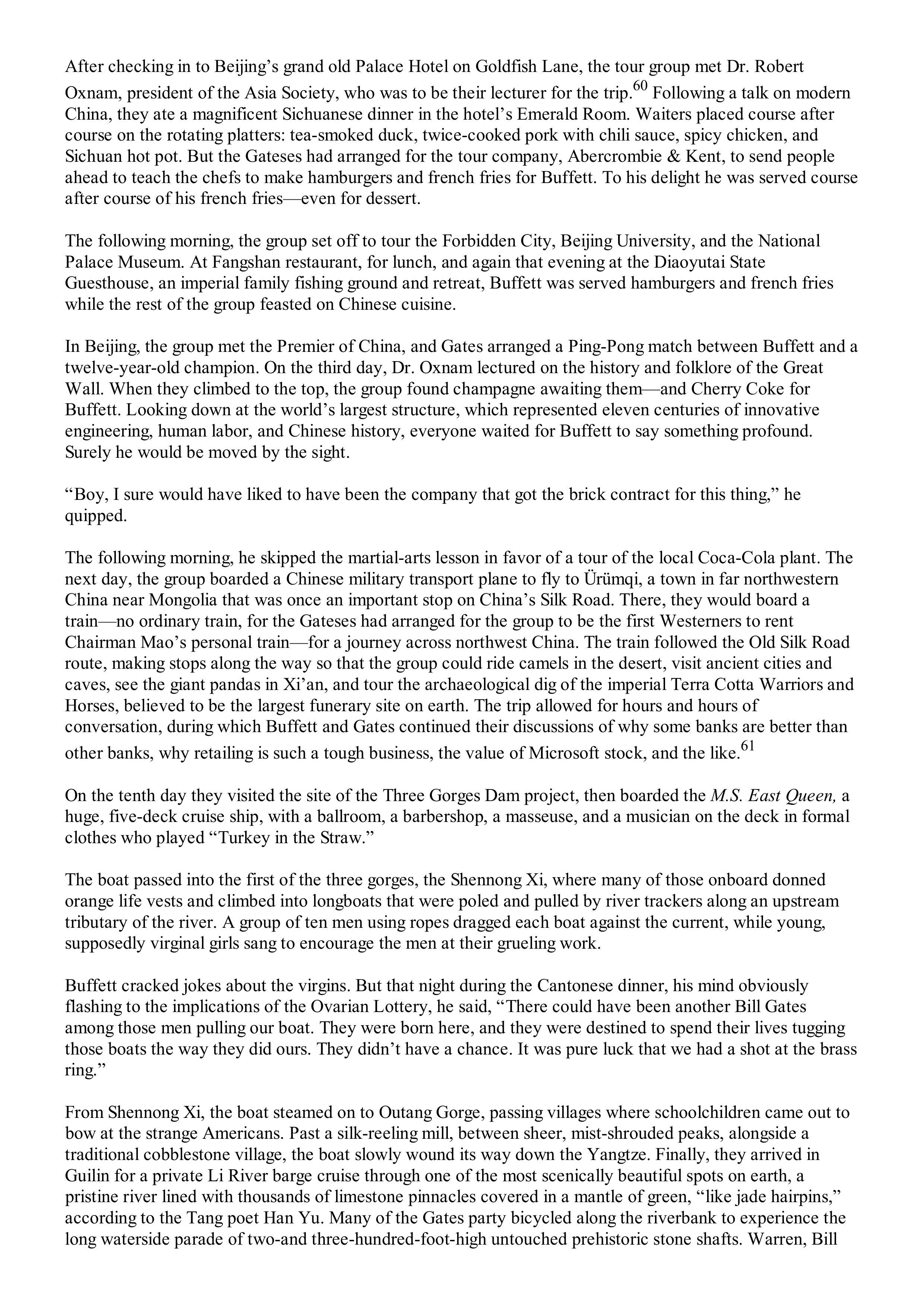 Berkshire Hathaway The Snowball Biography — page 403
