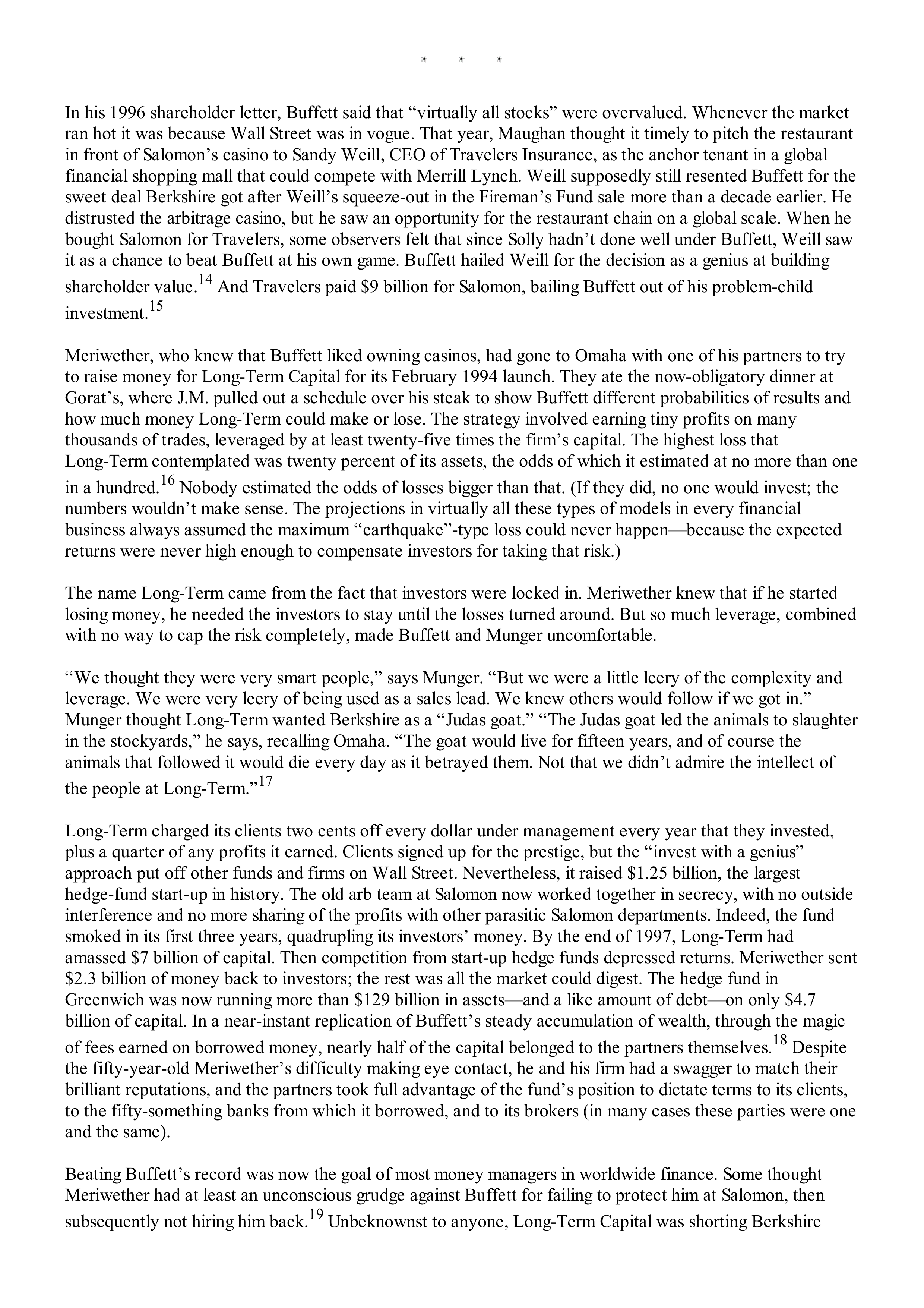 Berkshire Hathaway The Snowball Biography — page 409