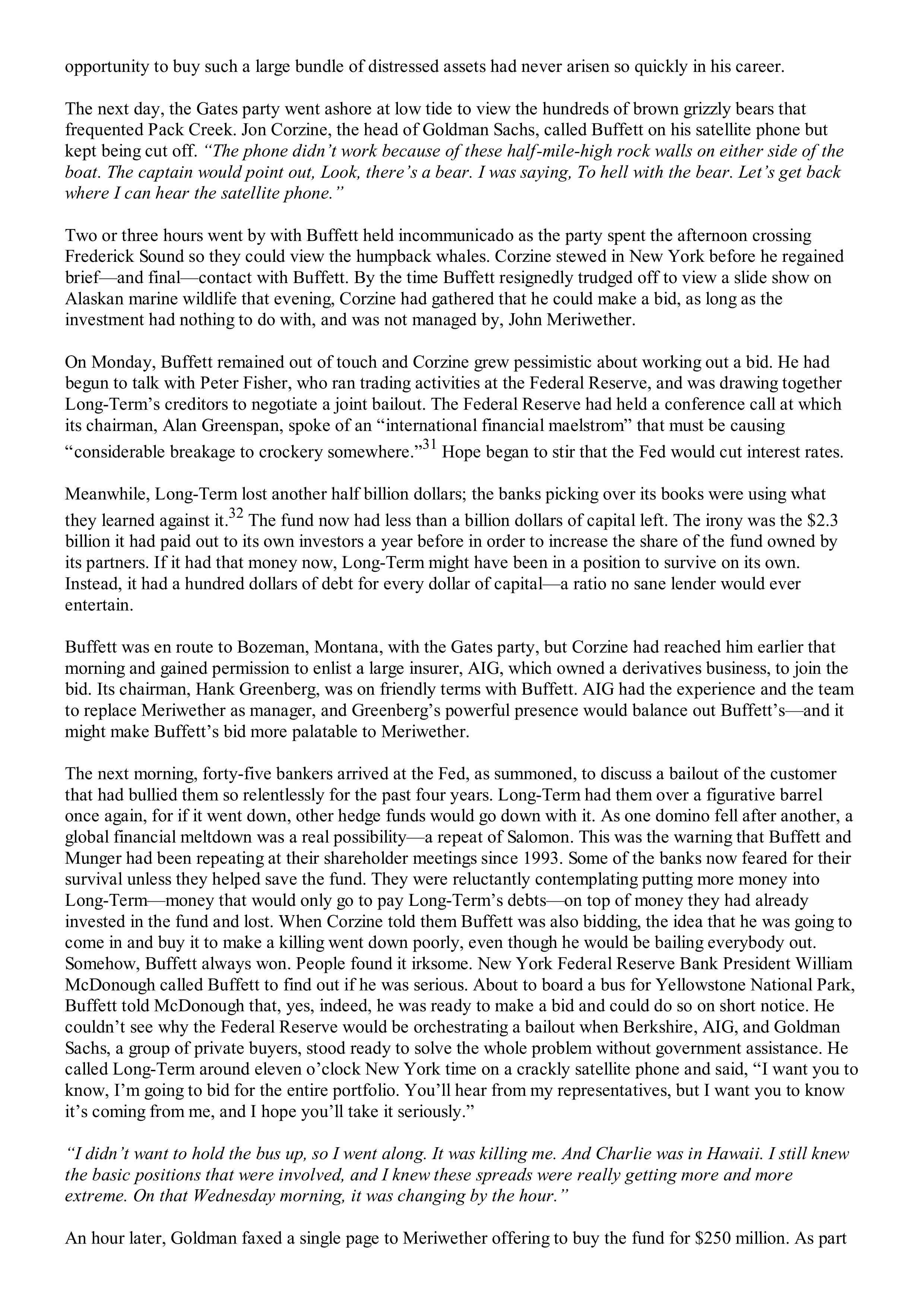Berkshire Hathaway The Snowball Biography — page 412