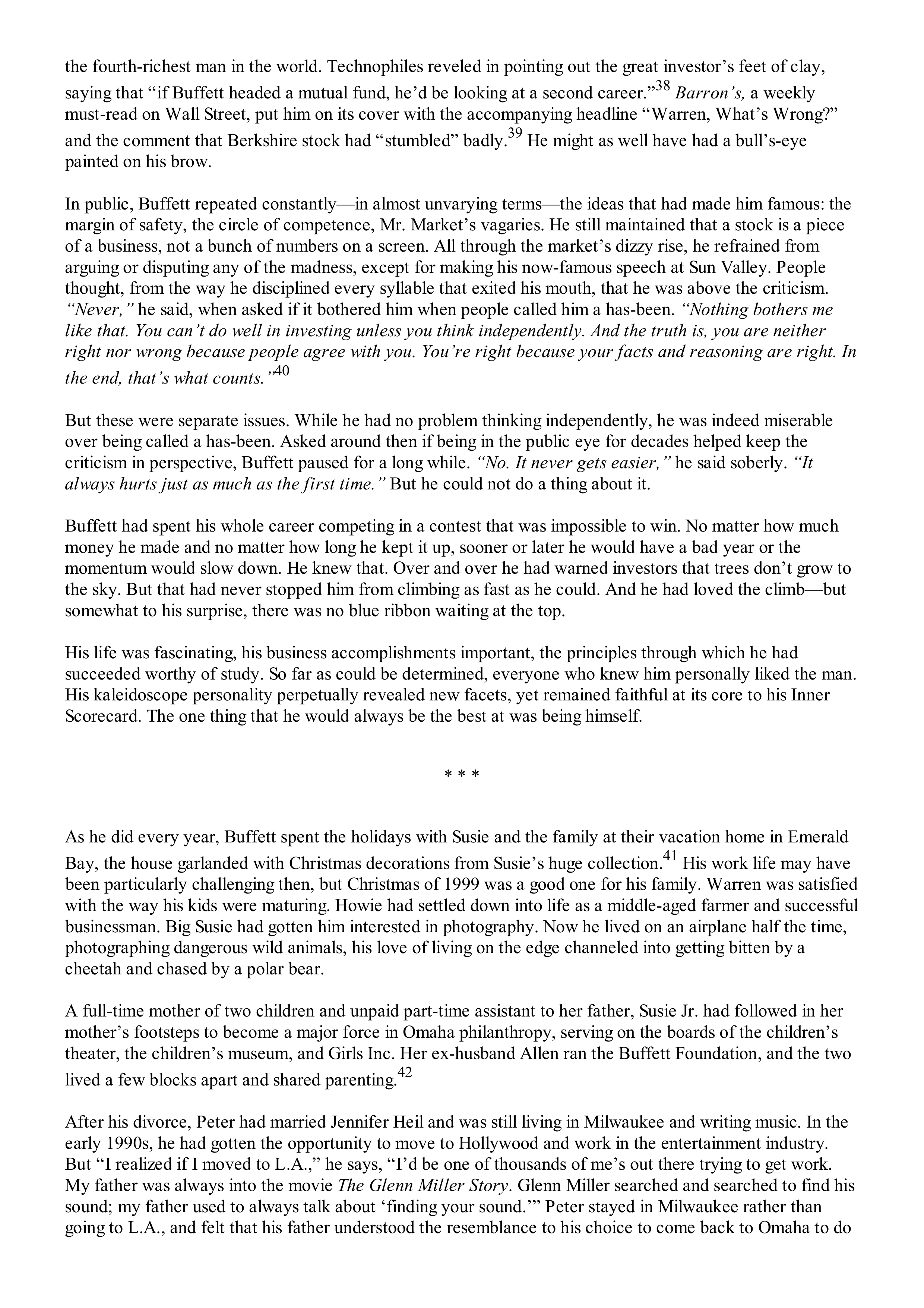 Berkshire Hathaway The Snowball Biography — page 425