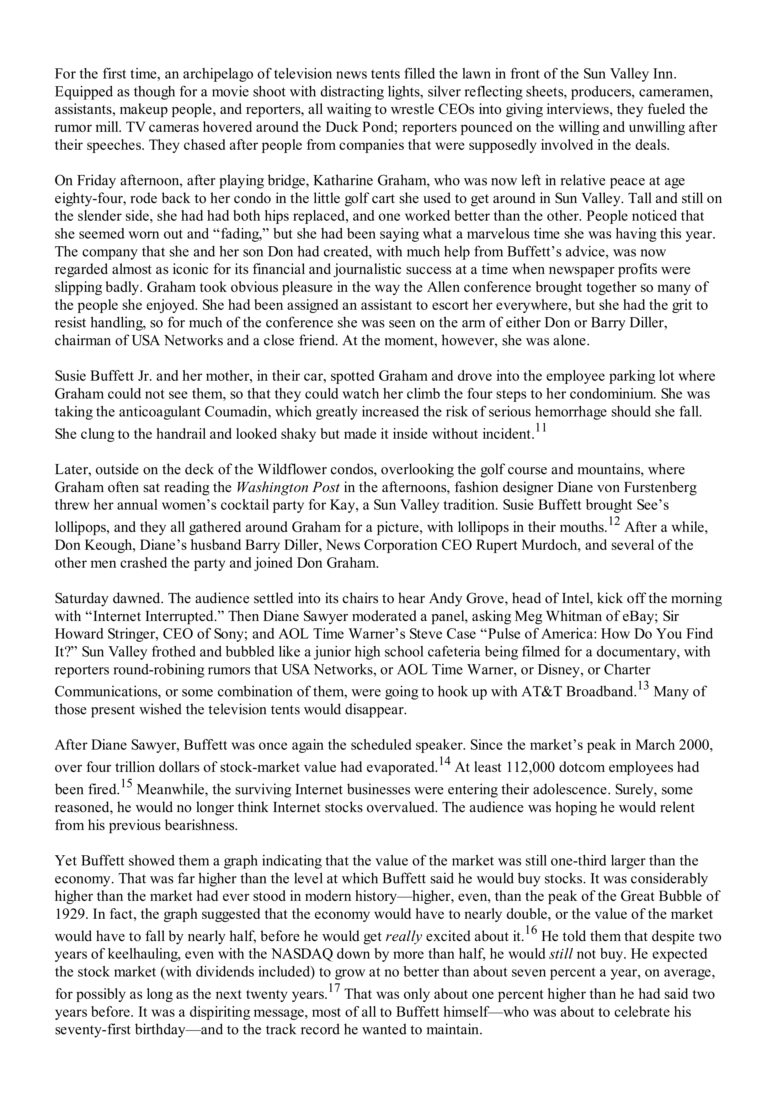 Berkshire Hathaway The Snowball Biography — page 436