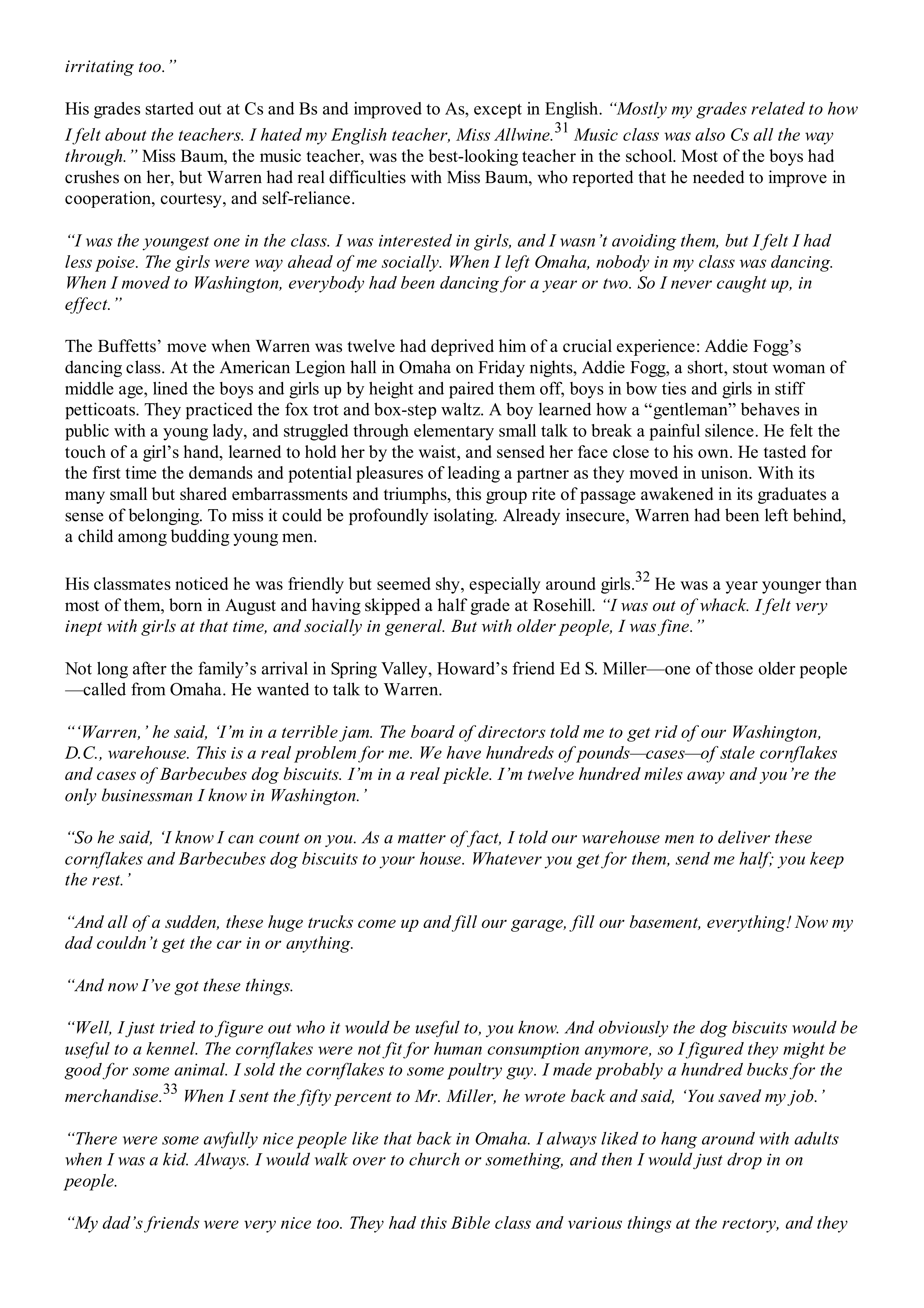 Berkshire Hathaway The Snowball Biography — page 45
