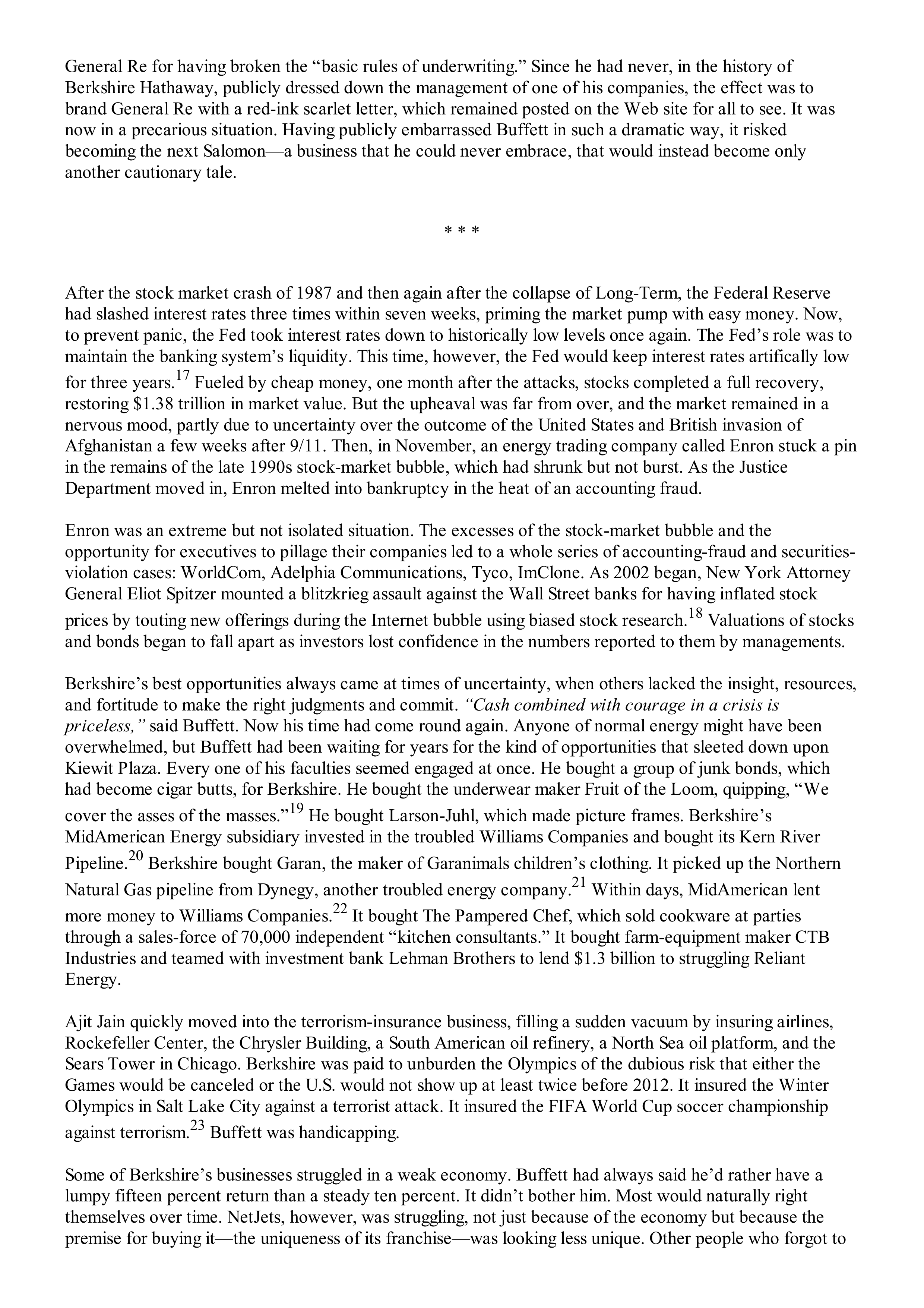 Berkshire Hathaway The Snowball Biography — page 452