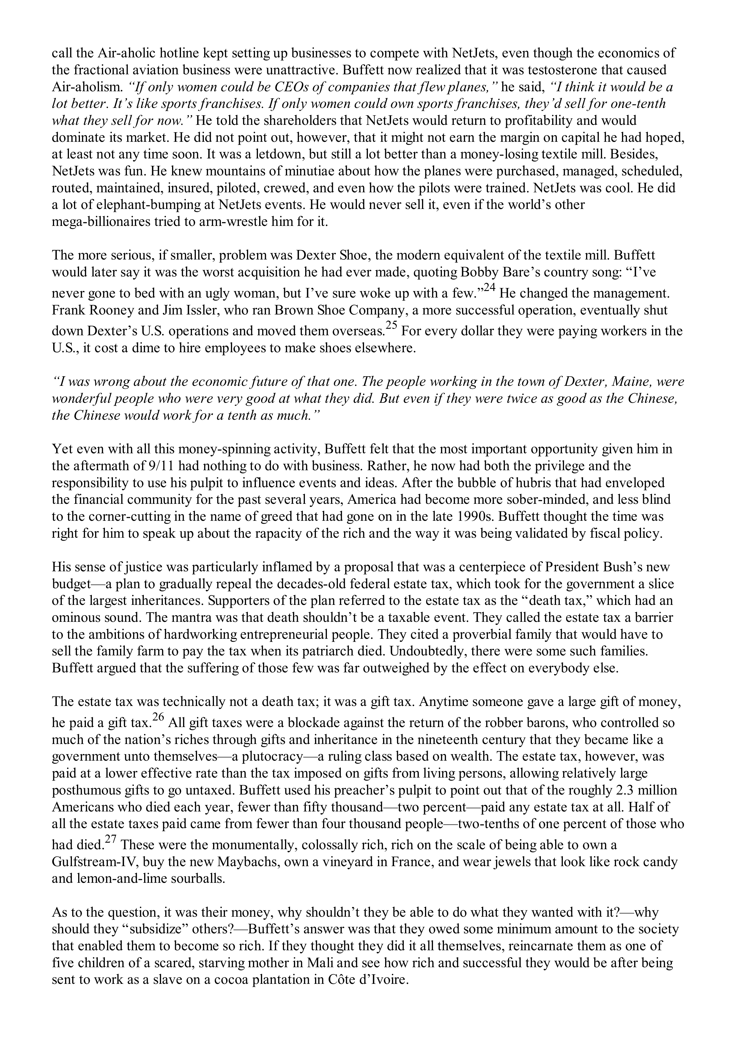 Berkshire Hathaway The Snowball Biography — page 453
