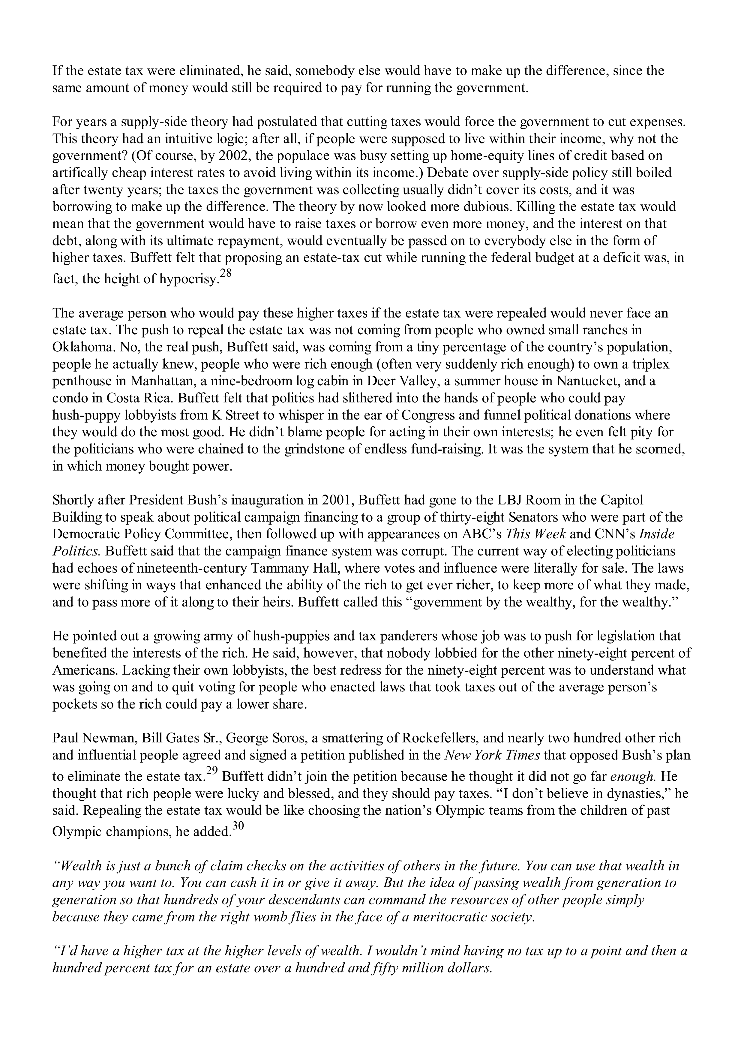 Berkshire Hathaway The Snowball Biography — page 454
