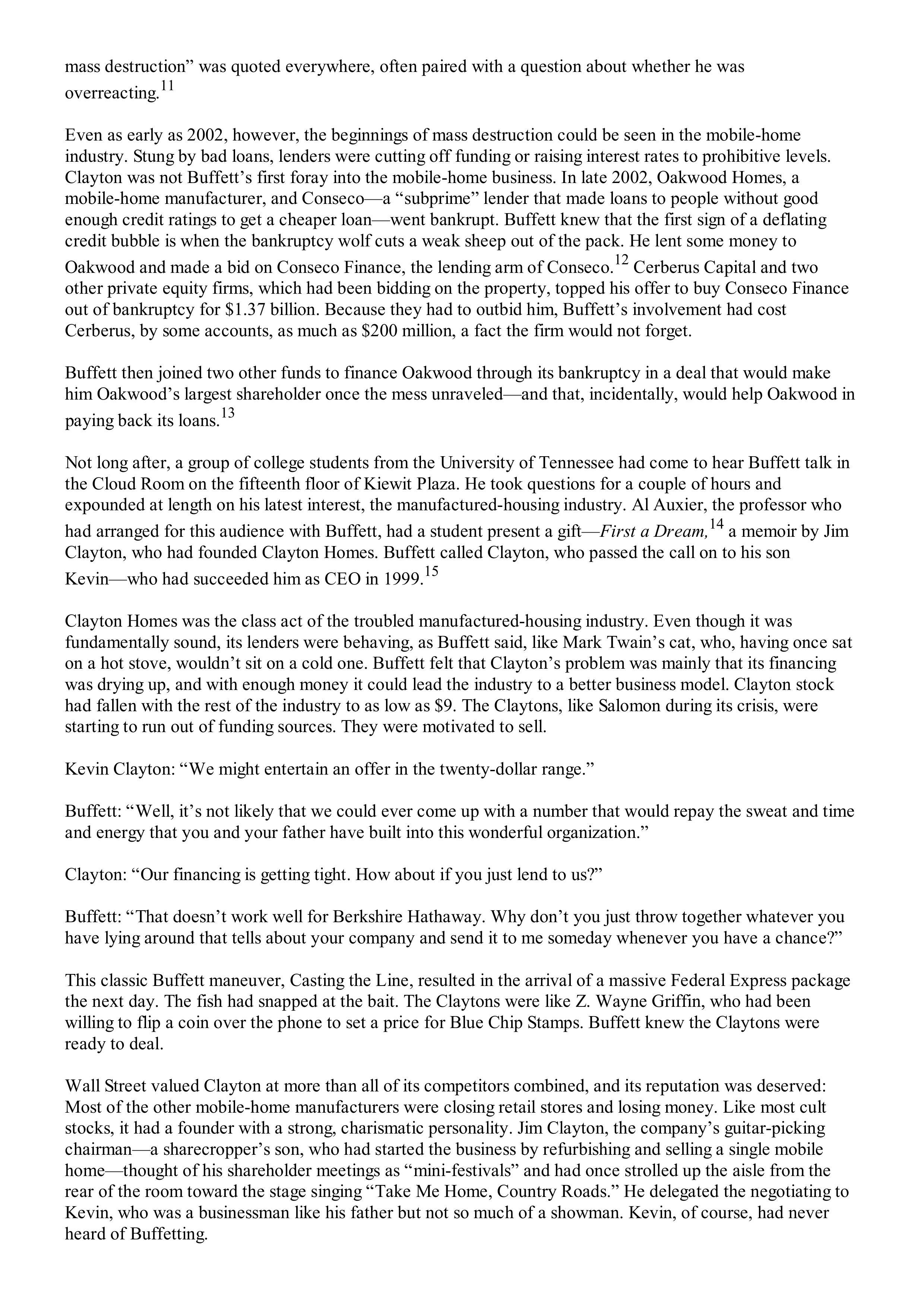 Berkshire Hathaway The Snowball Biography — page 462