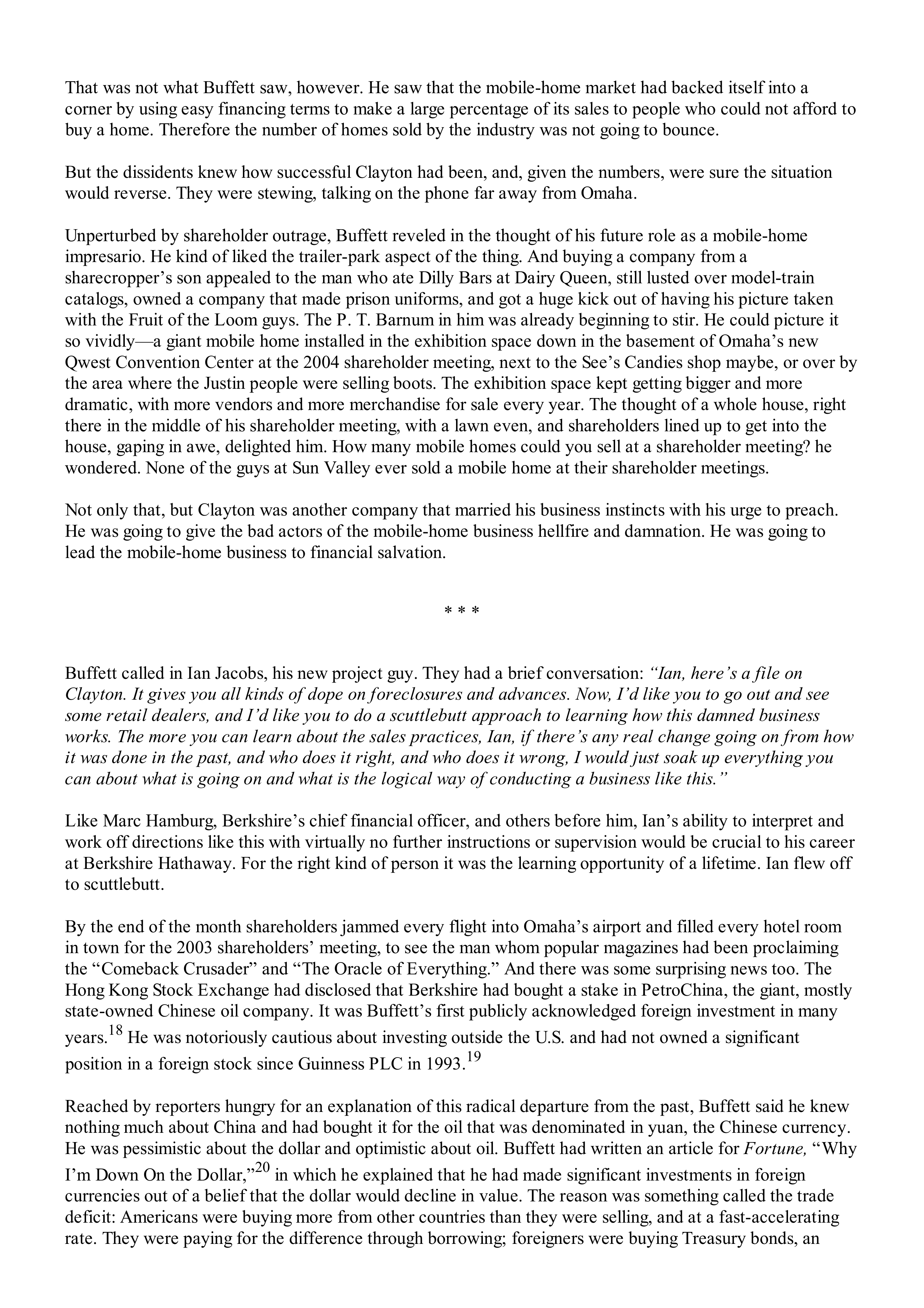 Berkshire Hathaway The Snowball Biography — page 464