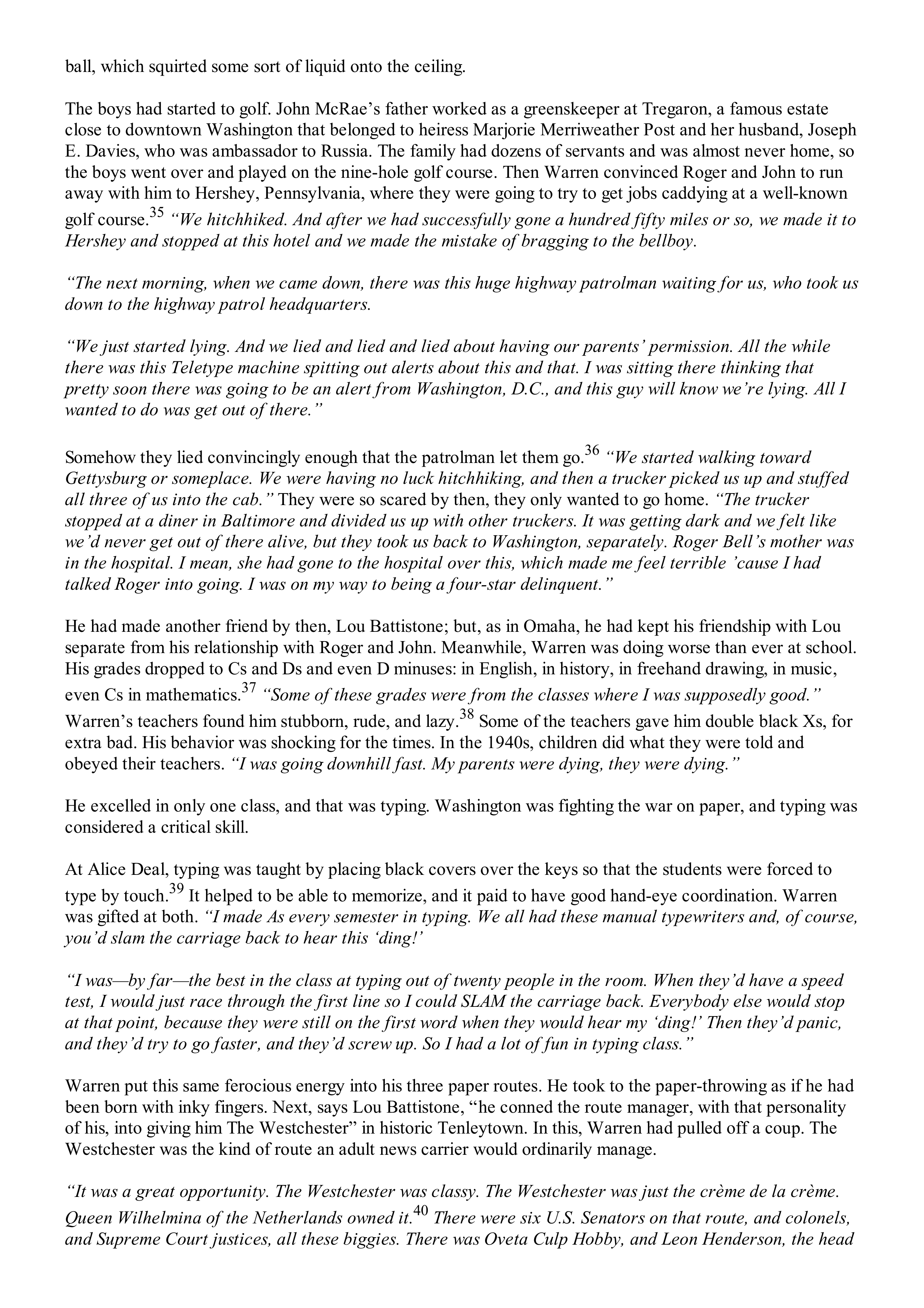Berkshire Hathaway The Snowball Biography — page 47