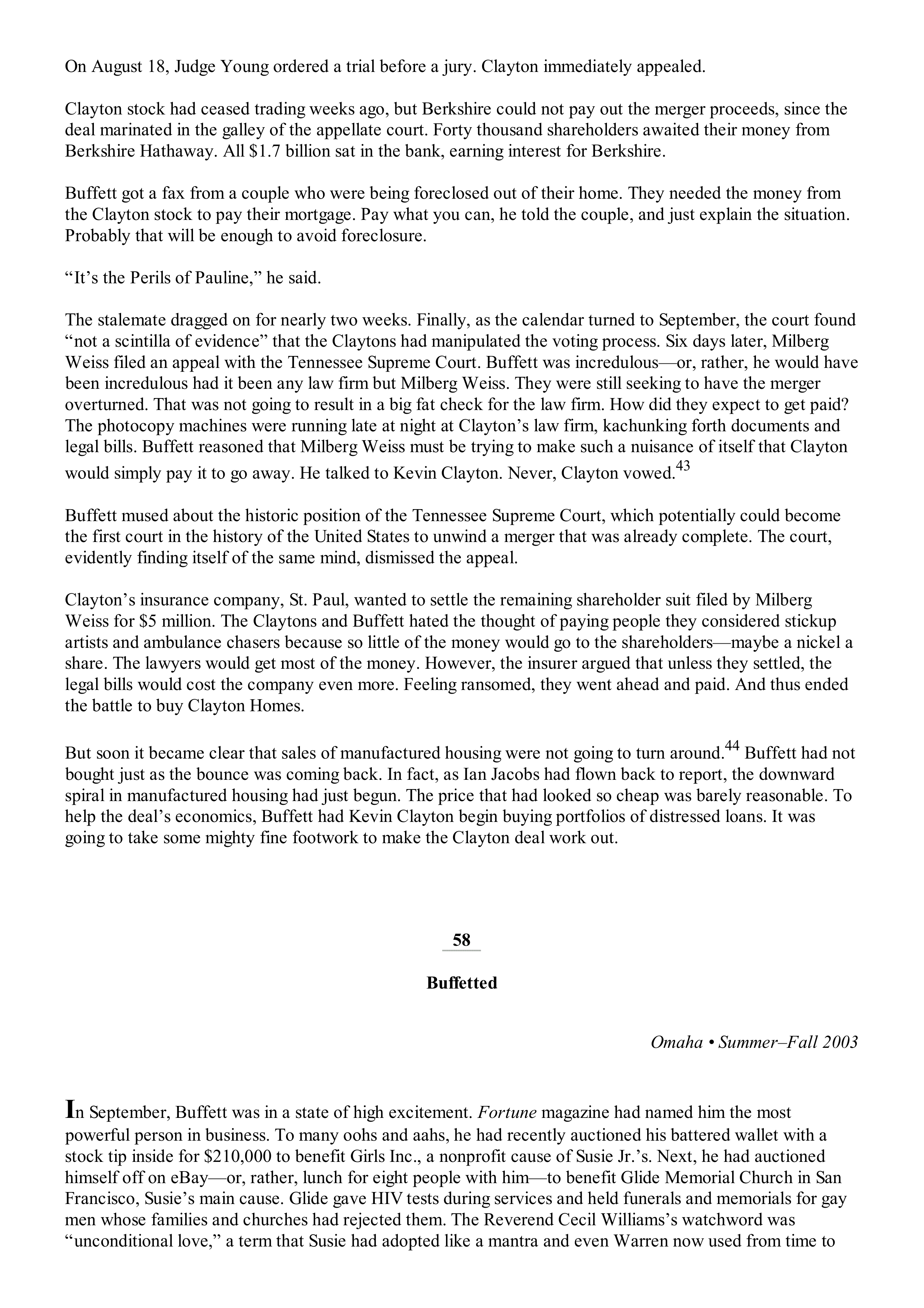 Berkshire Hathaway The Snowball Biography — page 471