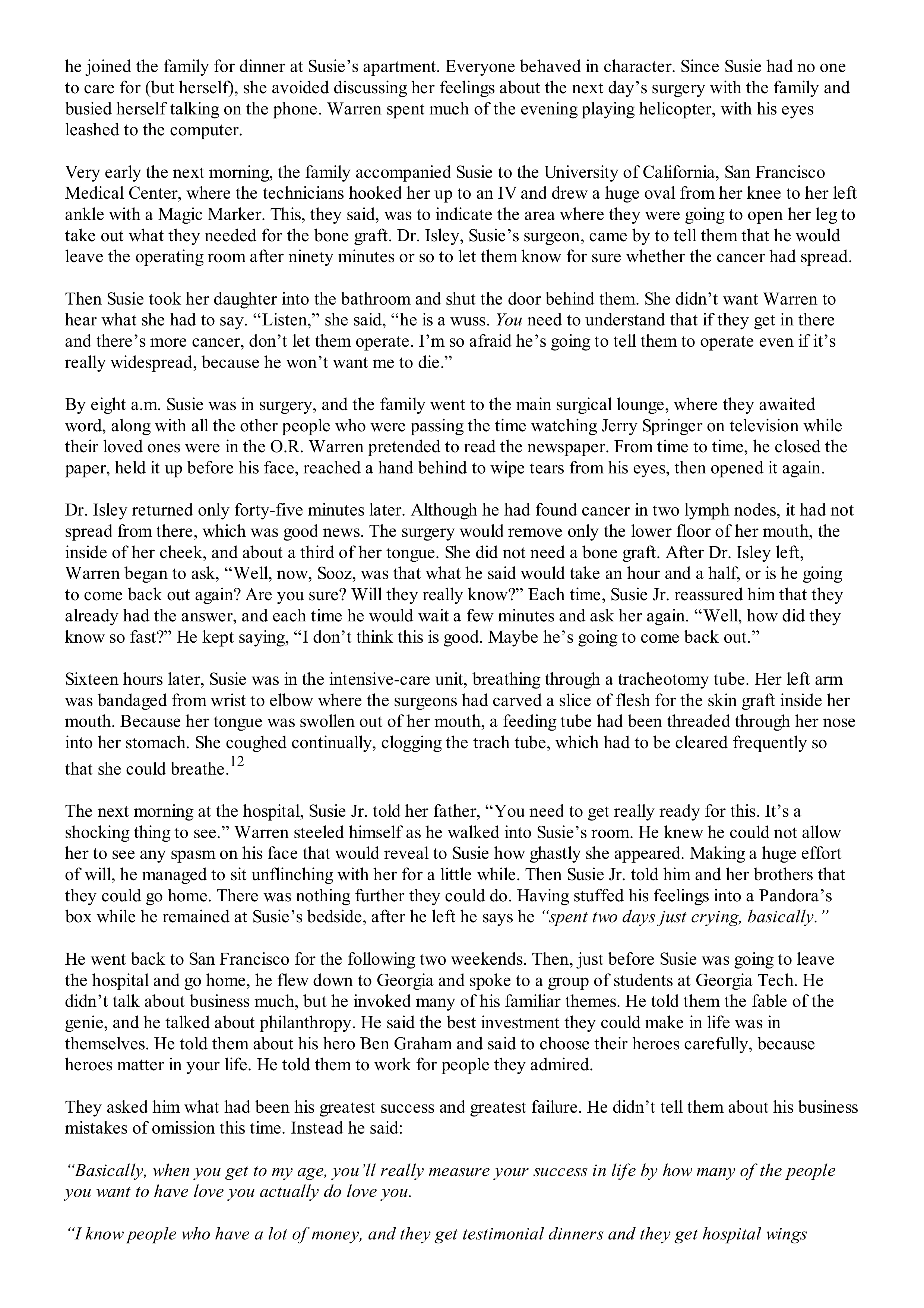 Berkshire Hathaway The Snowball Biography — page 476