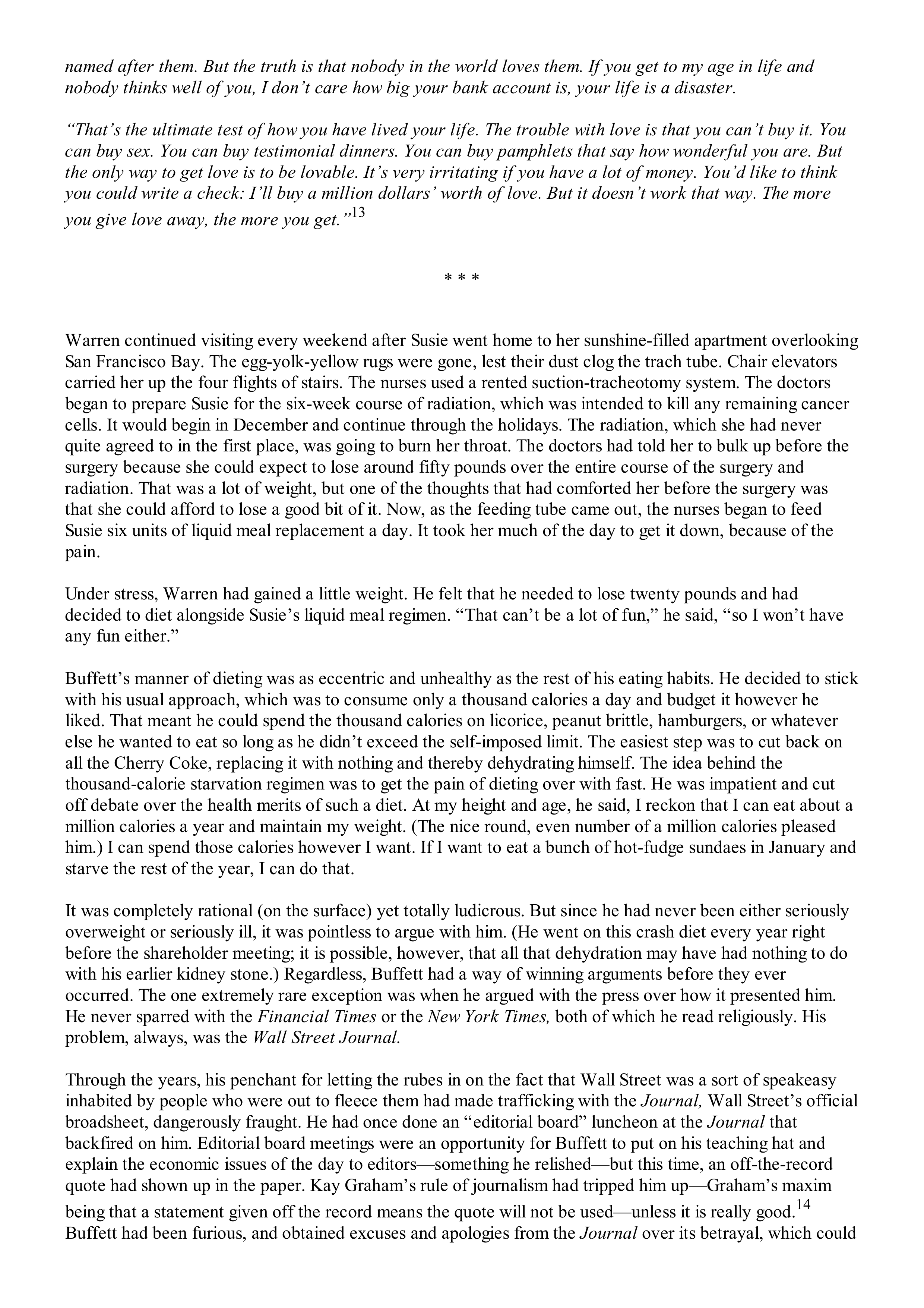 Berkshire Hathaway The Snowball Biography — page 477