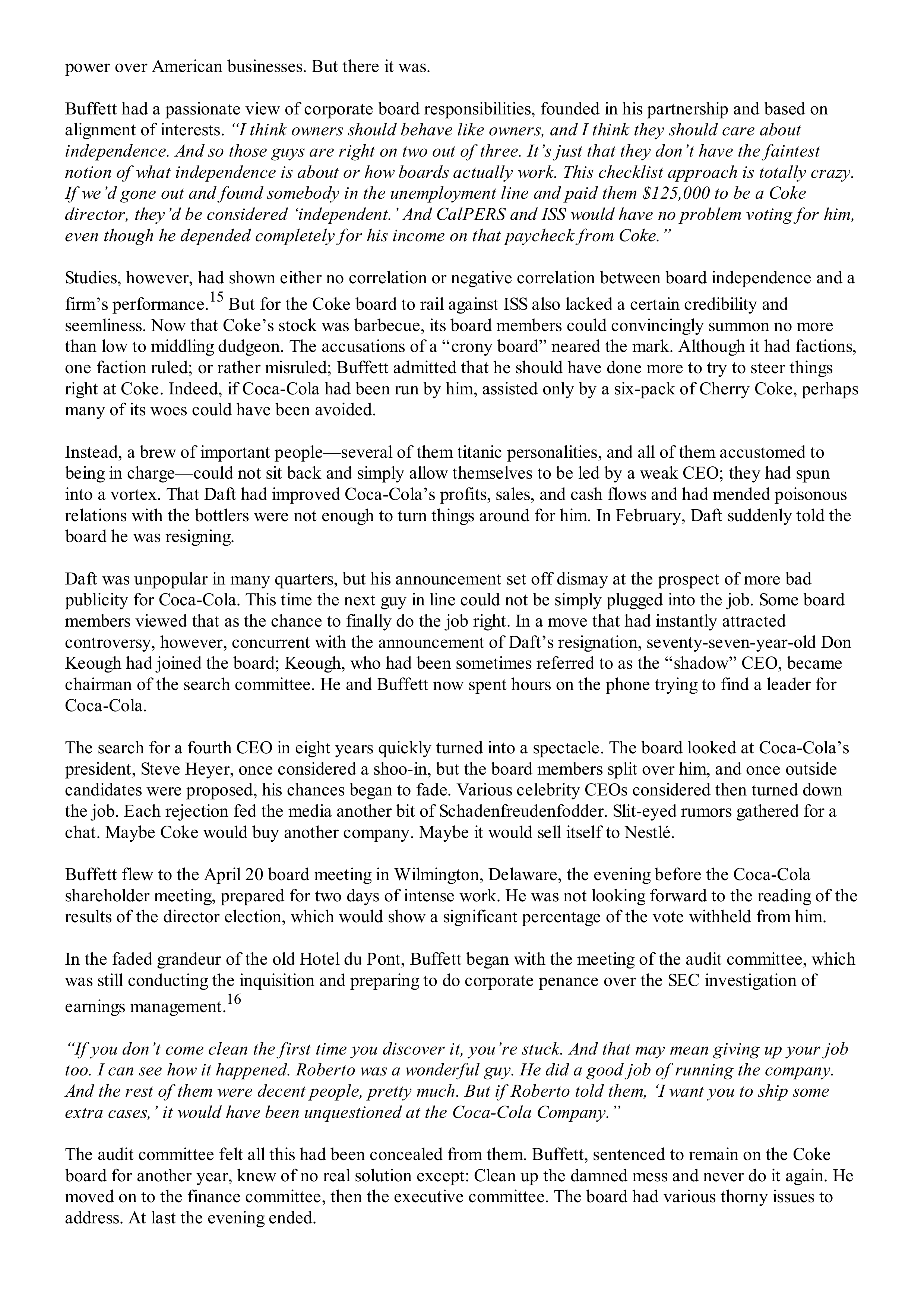 Berkshire Hathaway The Snowball Biography — page 488