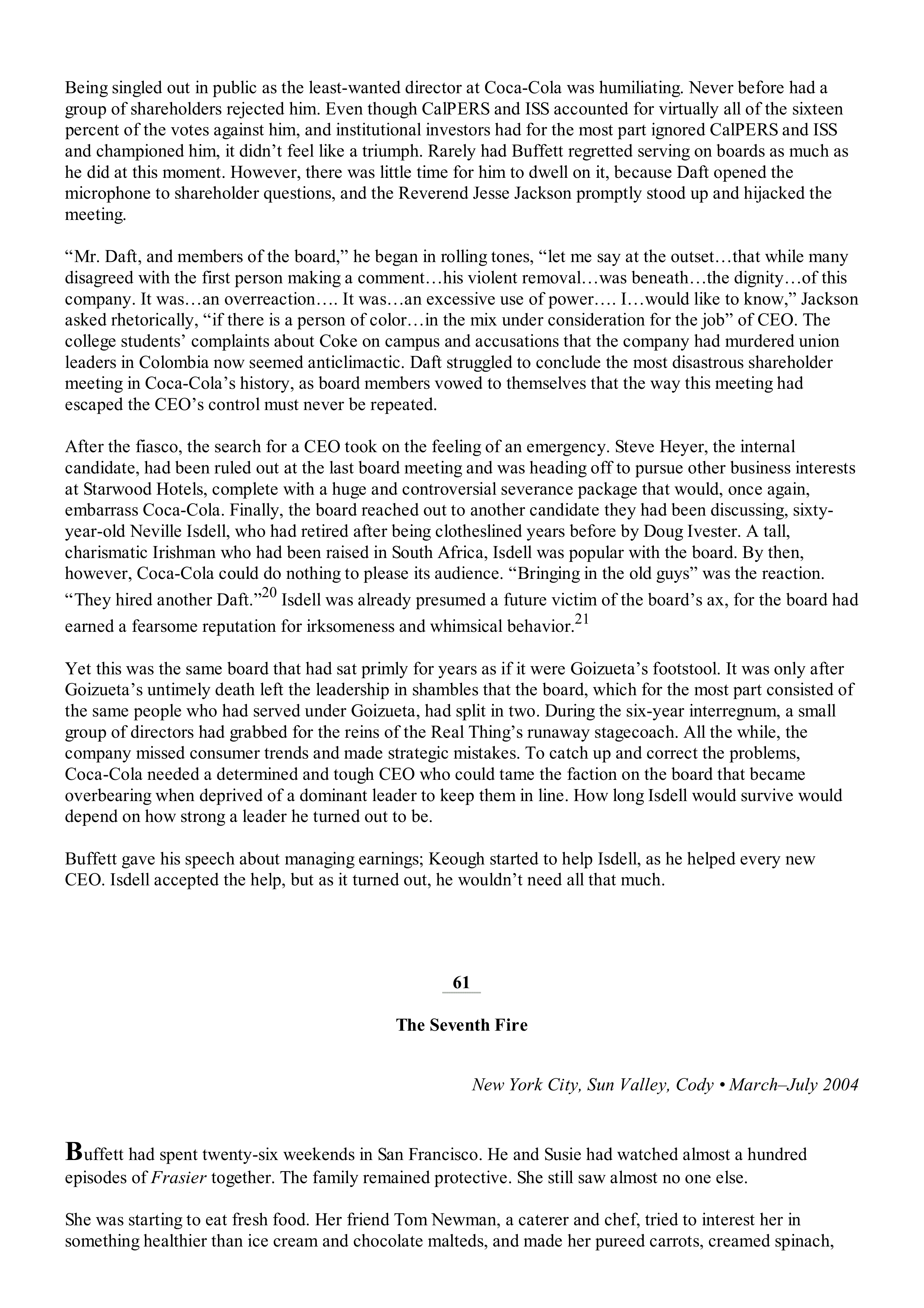 Berkshire Hathaway The Snowball Biography — page 490