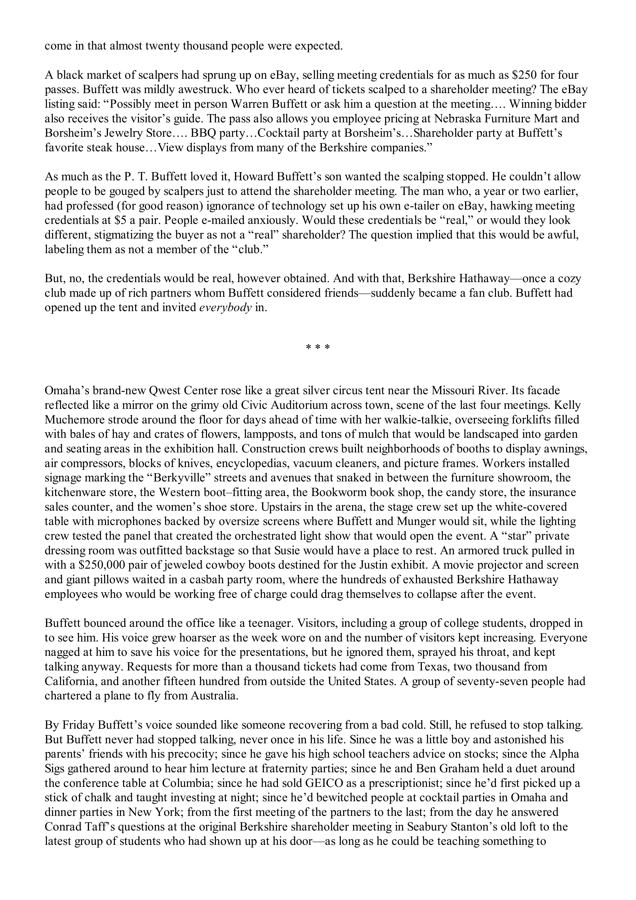 Berkshire Hathaway The Snowball Biography — page 492