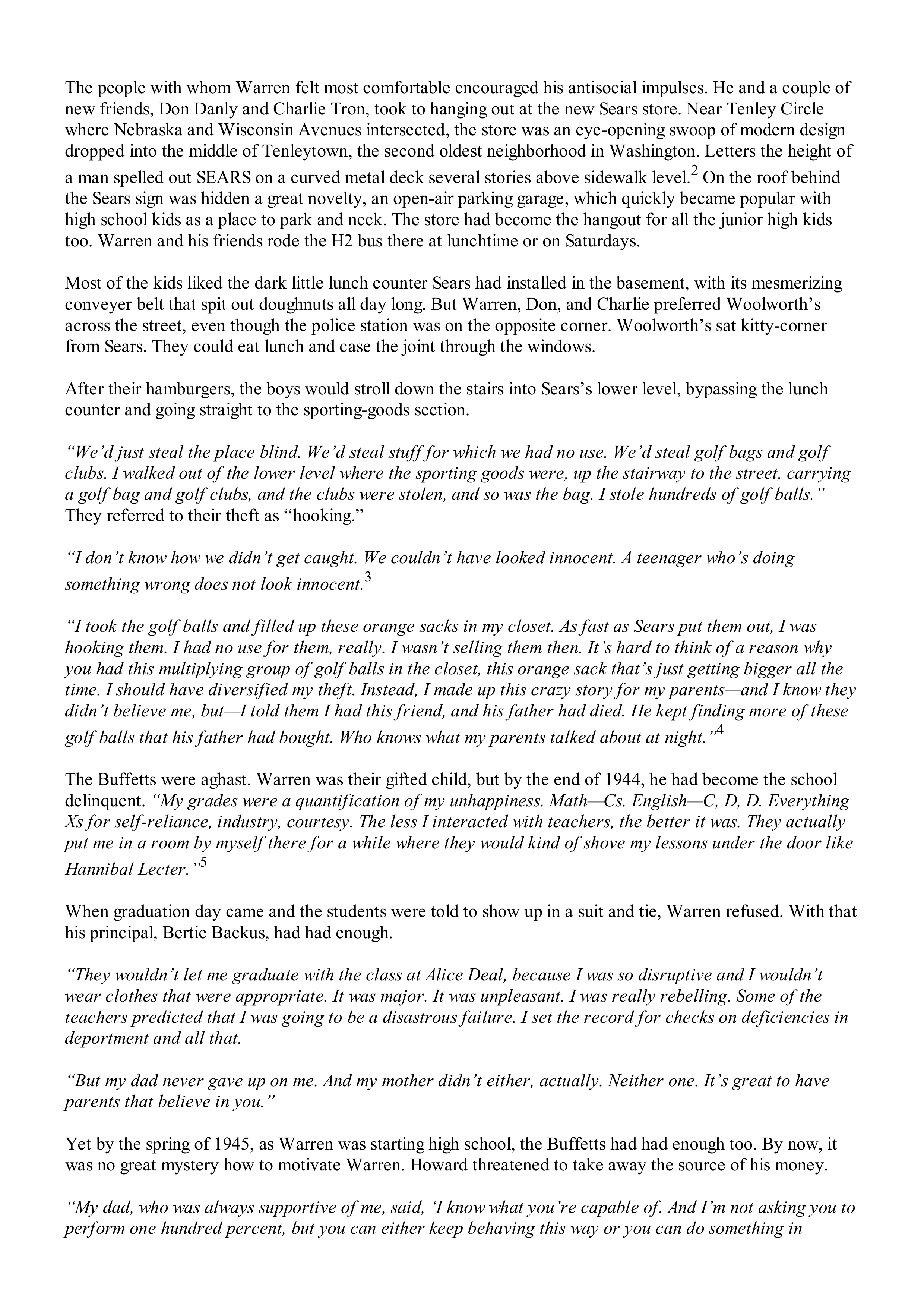 Berkshire Hathaway The Snowball Biography — page 50
