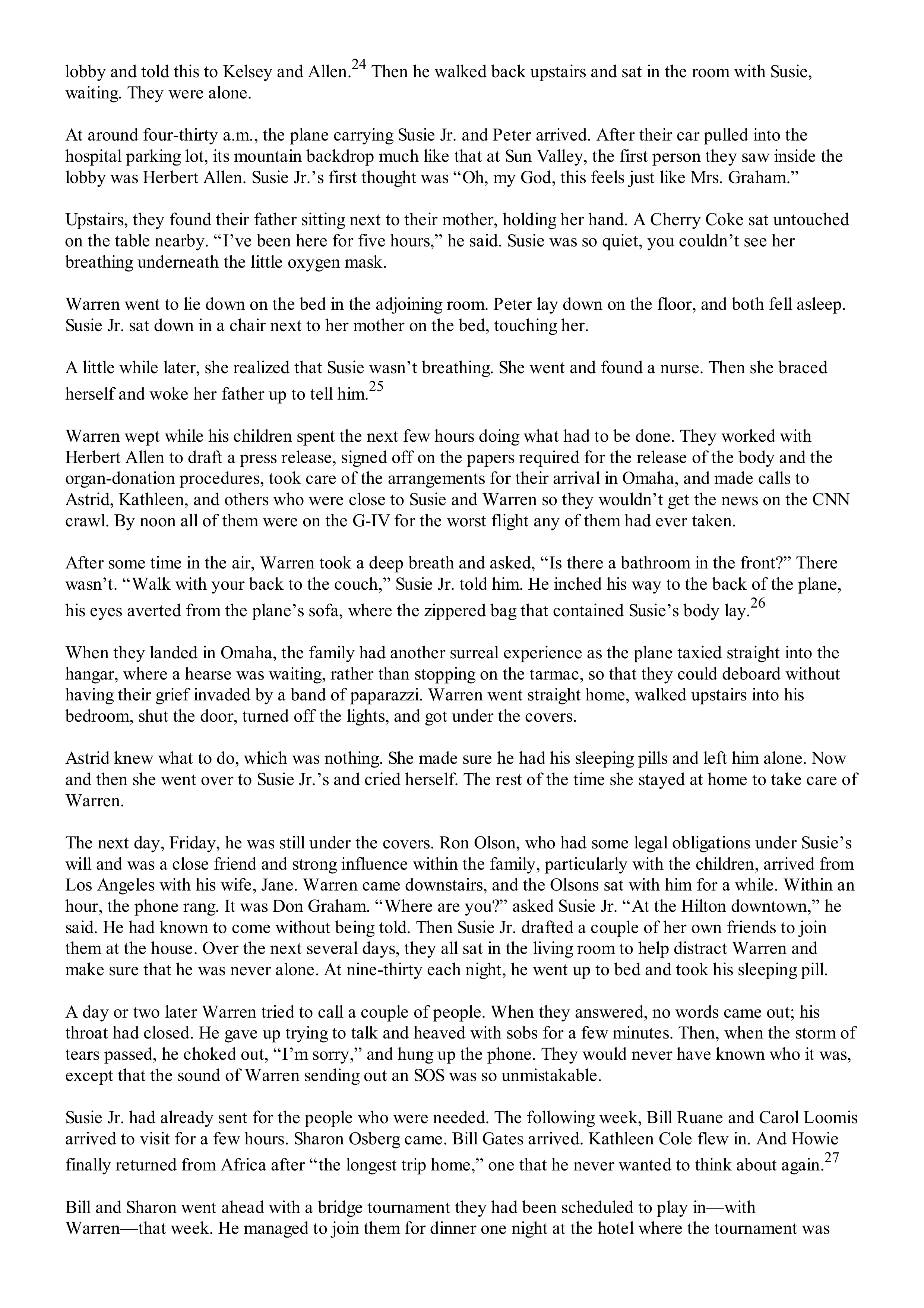 Berkshire Hathaway The Snowball Biography — page 500